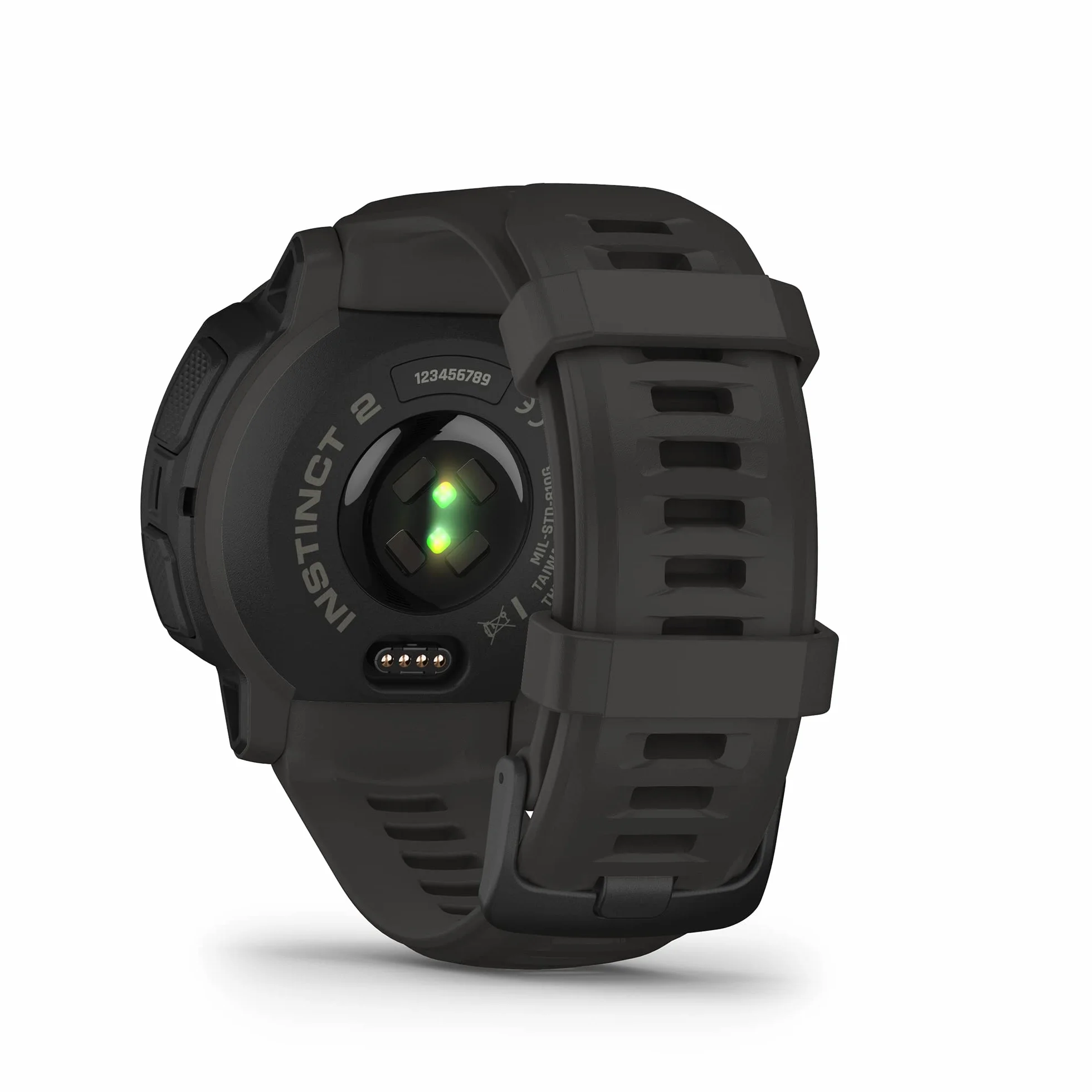 Garmin Instinct 2 Solar, Smartwatch, 45mm, Rugged design, Ricarica solare, Autonomia infinita, +30 app multisport, GPS, Cardio, SpO2, Pay, Connect IQ (Graphite) (Ricondizionato)