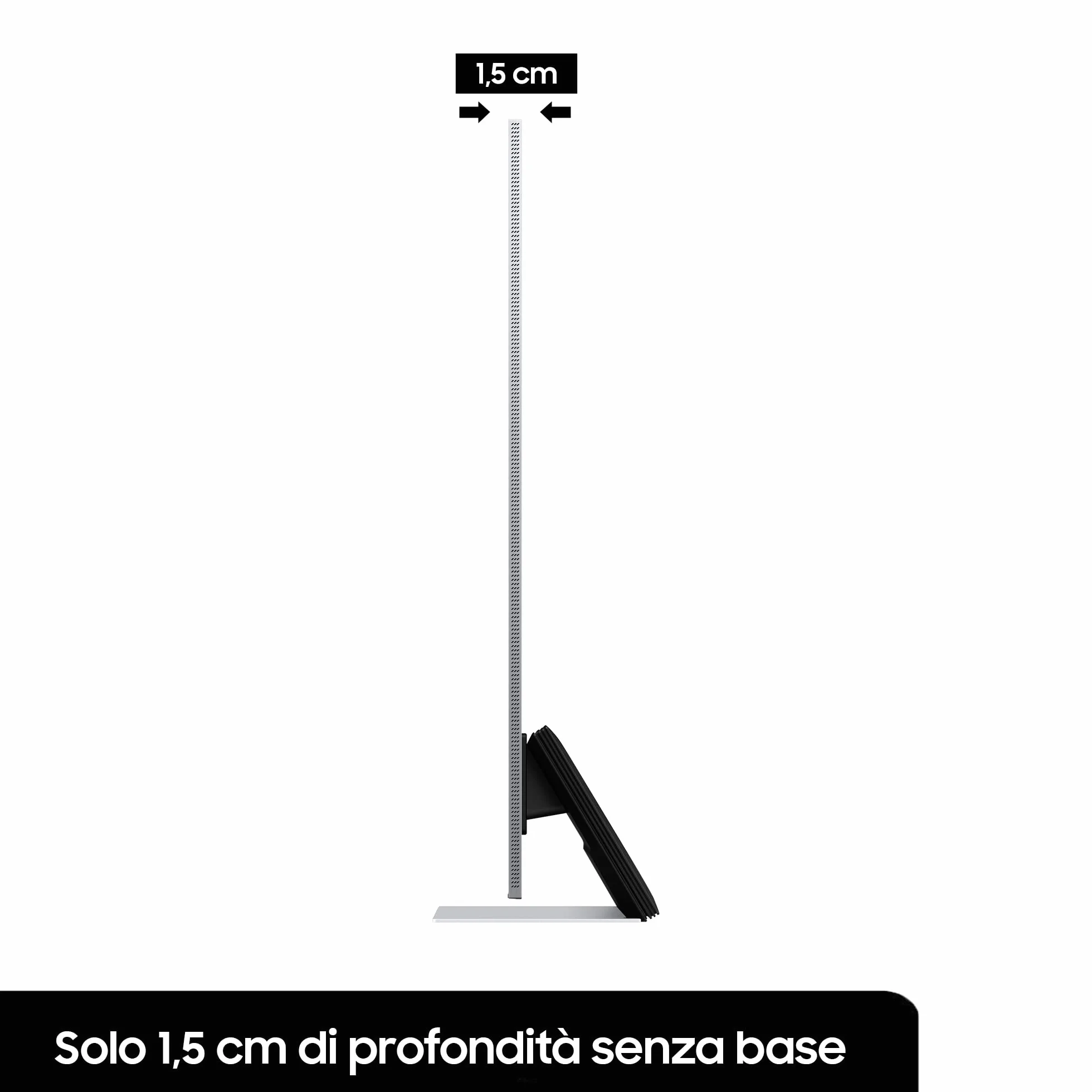 Samsung TV 75" QE75QN900BTXZT NEO QLED 8K, Quantum Matrix Pro, mini LED, Processore Neural Quantum 8K, Infinity Screen, Atachable Slim One Connect, Dolby Atmos e OTS Pro