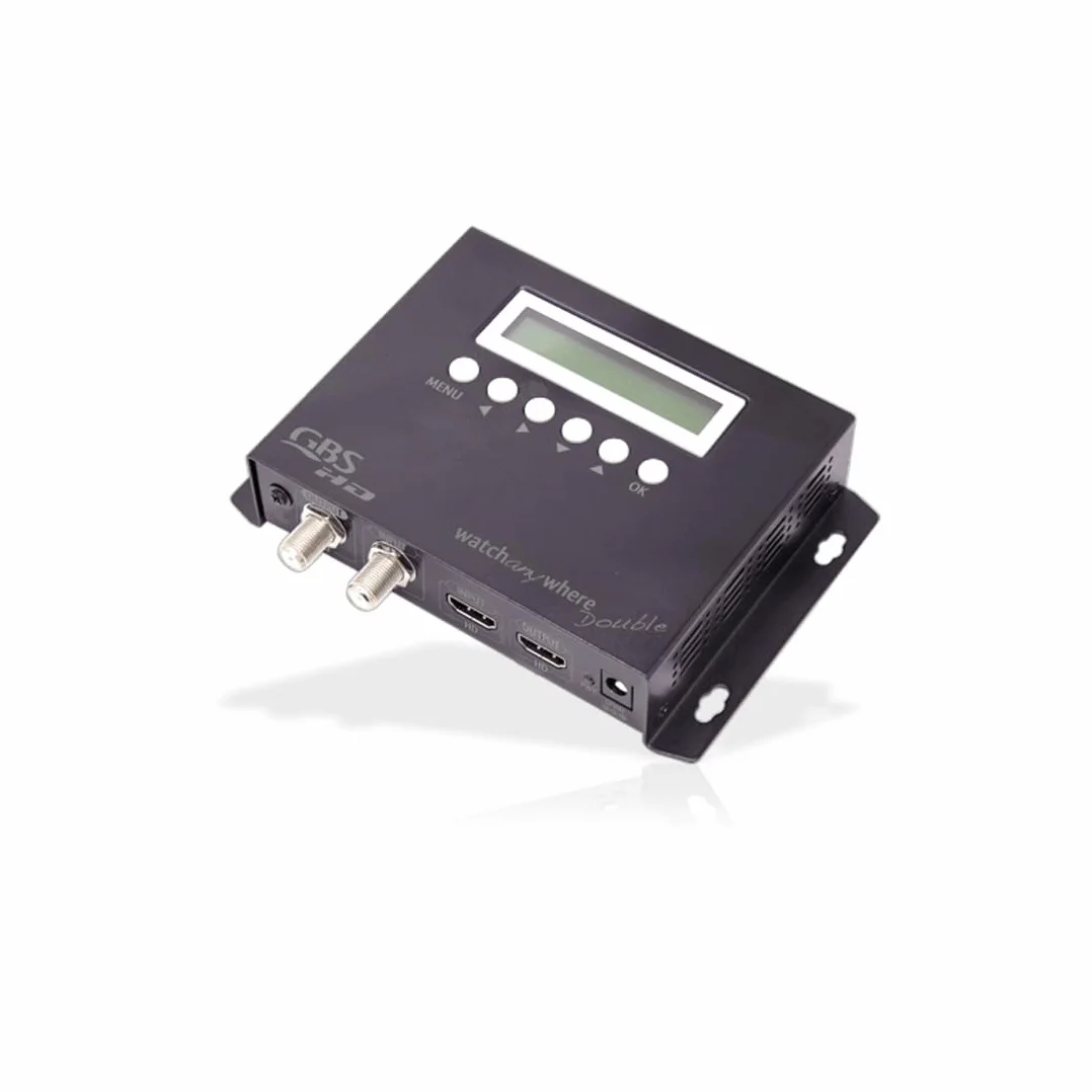 GBS Modulatore Audio Video DVB-T HD Watch Any Where Double COFDM h.264 Doppia HDMI