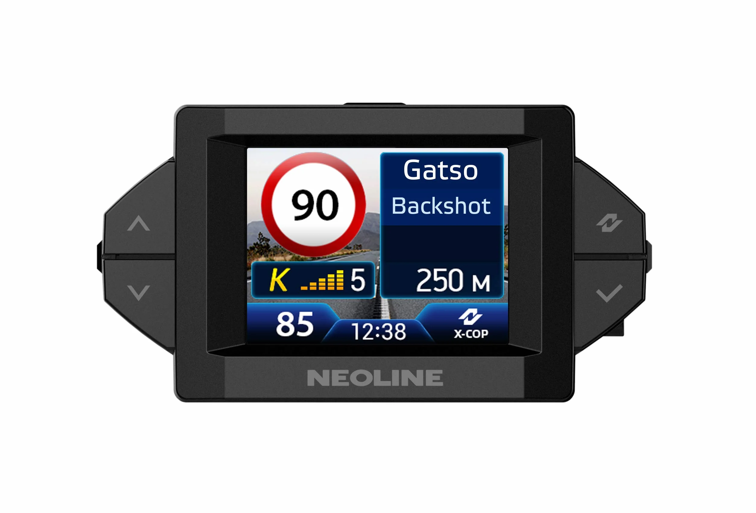 NEOLINE X-Cop 9300s - Videoregistratore Full HD con rilevatore Radar, Antenna GPS, Database GPS con Radar di velocità, Database aggiornabile, modalità parcheggio