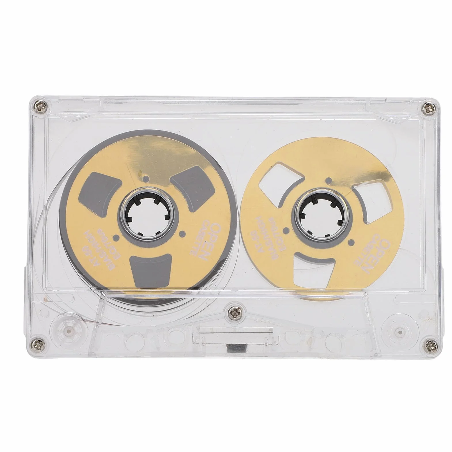 Jectse Cassetta Audio Vuota da Bobina a Bobina Cassetta Vuota Compatta da 50 Minuti Professionale per la Registrazione Musicale (Jectse48253g7ywb-11)