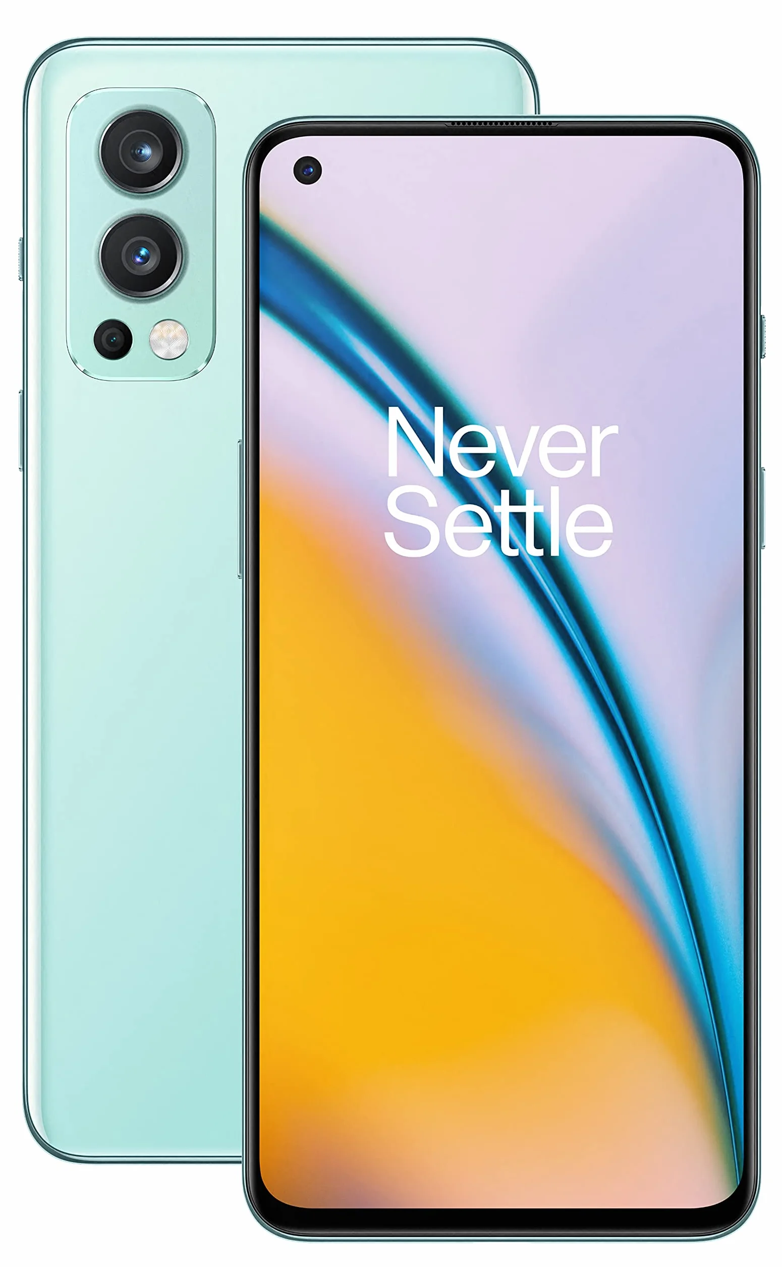 OnePlus Nord 2 5G 8GB RAM 128GB Smartphone con Tripla Fotocamera e Warp Charge 65W, Blue Haze (Ricondizionato)