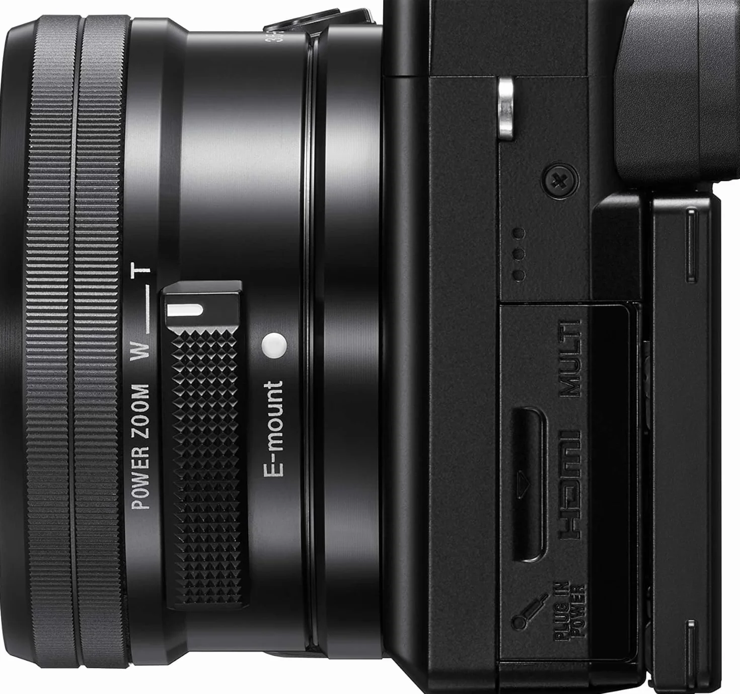 Sony Alpha 6100L - Kit Fotocamera Digitale Mirrorless con Obiettivo Intercambiabile SELP 16-50mm, Sensore APS-C, Video 4K, Real Time Eye AF, Real Time Tracking, ILCE6100B + SELP1650, Nero