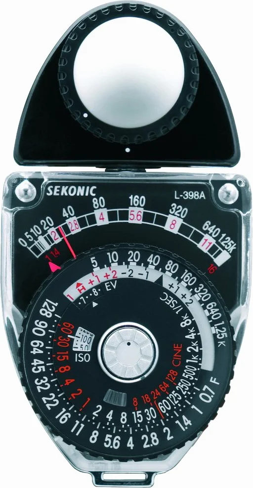 Sekonic SE L398A Esposimetro Serie Studio Delux, Lettura Ambiente per Fotografia, Nero