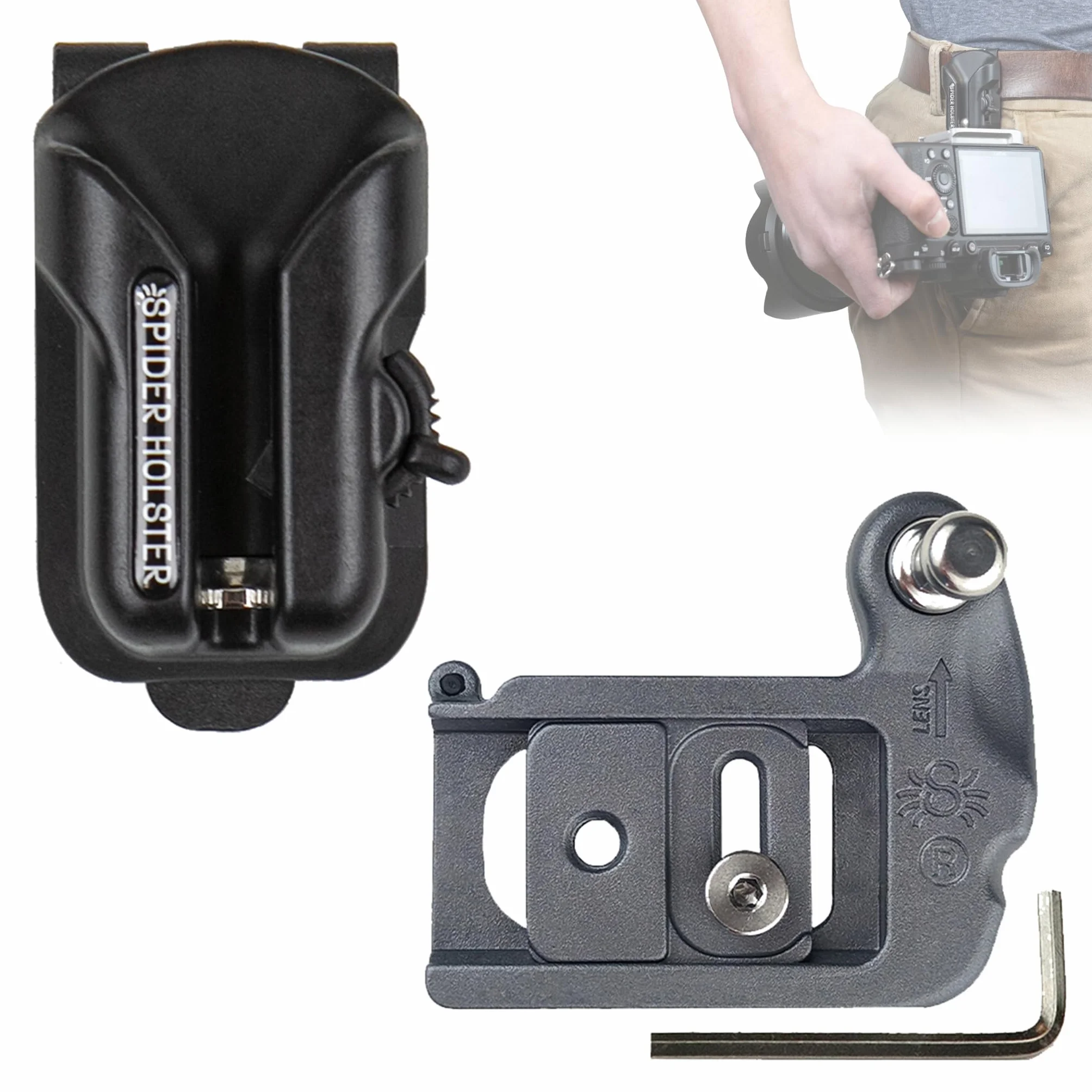 Spider X Holster - Set di accessori per fotocamera mirrorless