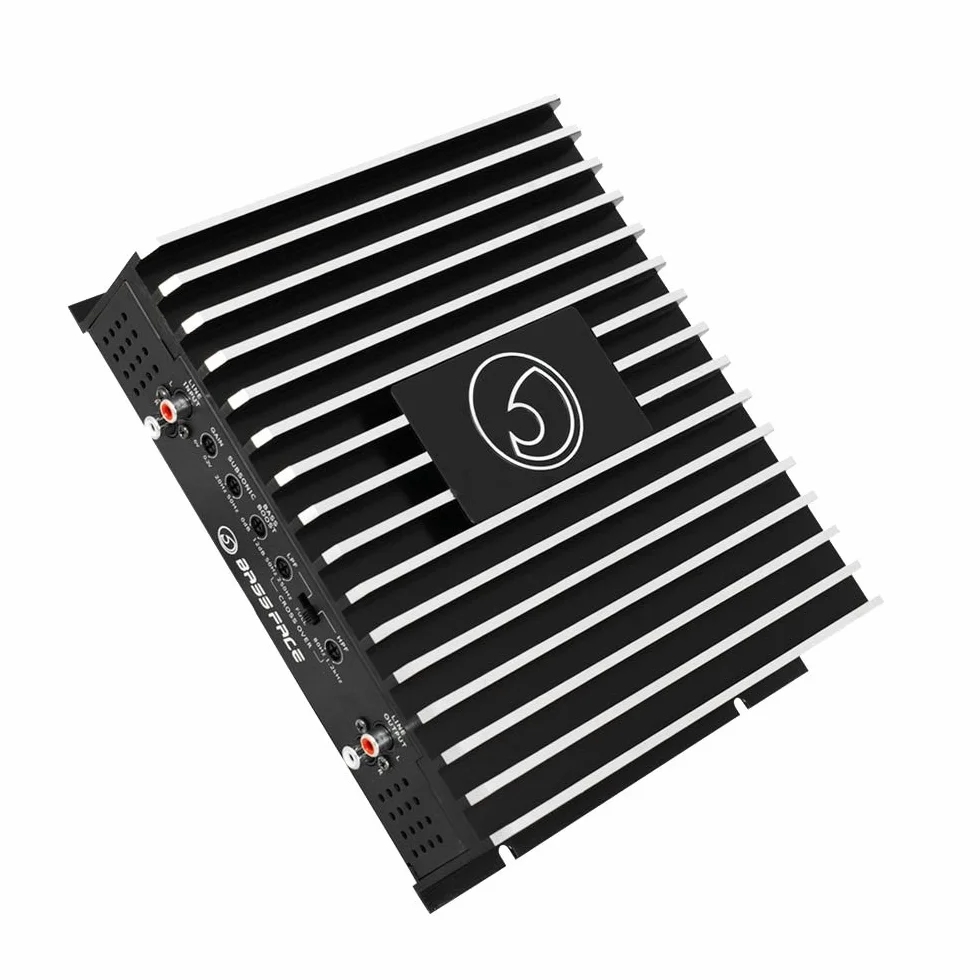 Bass Face - Amplificatore auto a 2 canali, stereo, DB 2.1 800 W