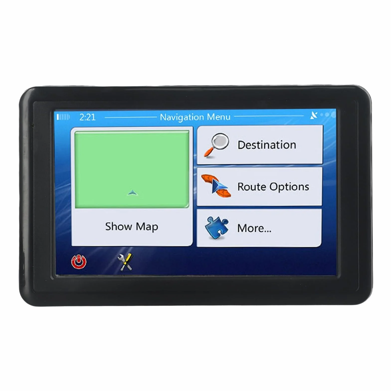 Navigatore satellitare per auto, touch screen da 5 pollici per auto e camion, navigatore satellitare (america)