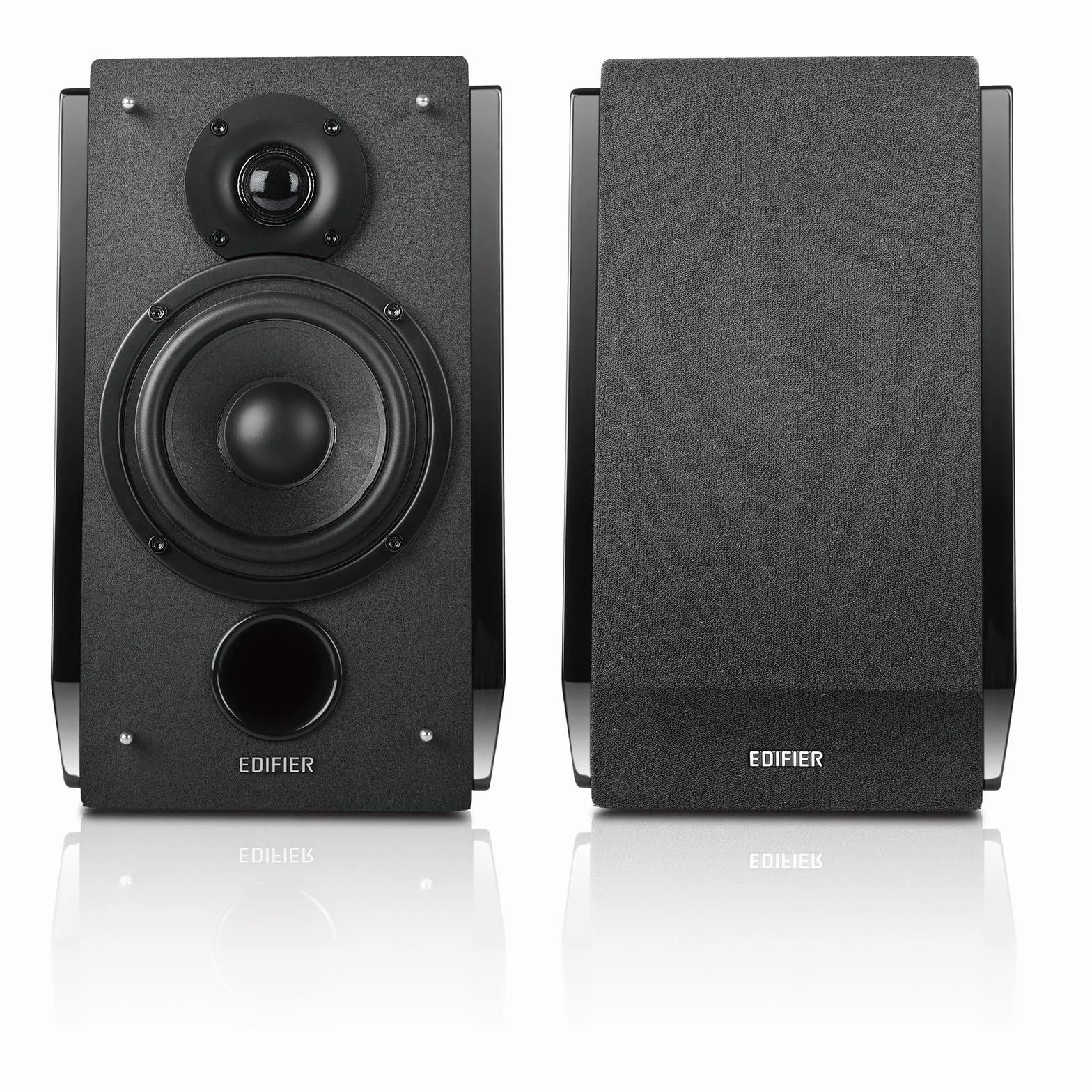 Edifier R1850DB Diffusori da Scaffale Attivi con Ingresso Bluetooth e Ottico - Monitor da Studio 2.0 - Amplificatore integrato con Linea Subwoofer Out