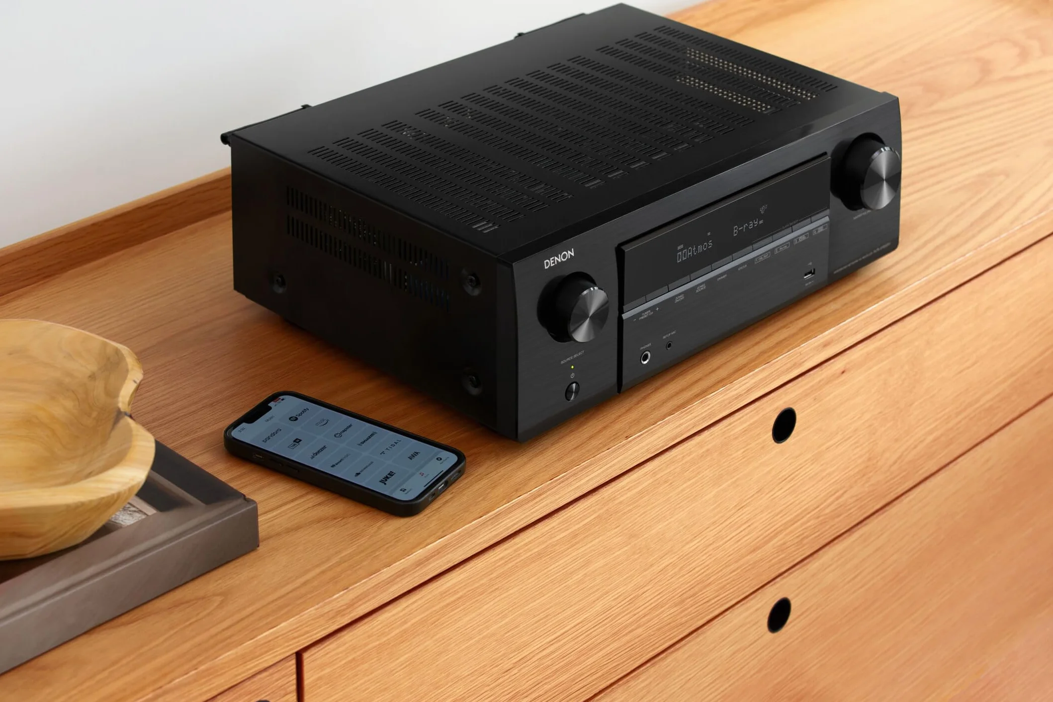 DENON Amplituner AVR-X1800H DAB Czarny