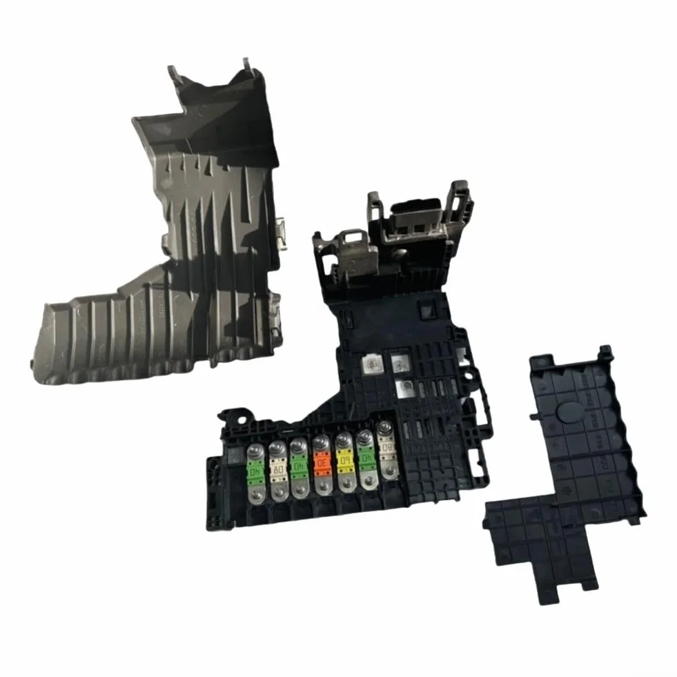 Yuanpgky Protettore di Gestione Batteria per Citroën Per C4 C4L DS4 DS5 508 | OEM 9665878080 9811475080 | Costruzione in Plastica + Metallo | Nero