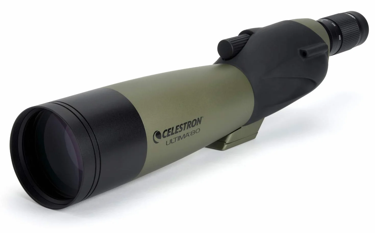 Celestron 52254 Ultima 80 mm Cannocchiale, Dritto, Verde
