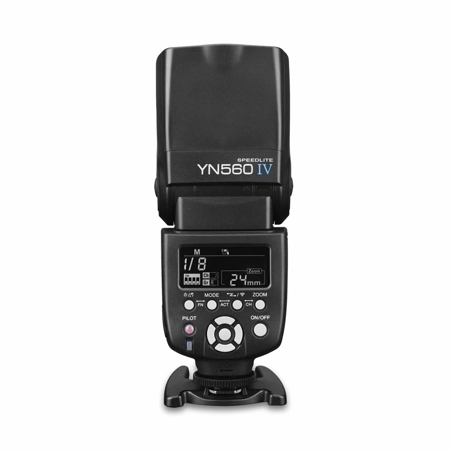 Yongnuo YN560 IV Universal 2.4G Wireless Speedlite Flash On-camera Master Slave Speedlight GN58 High Speed Recycling Replacement for Canon Nikon Sony DSLR Camera