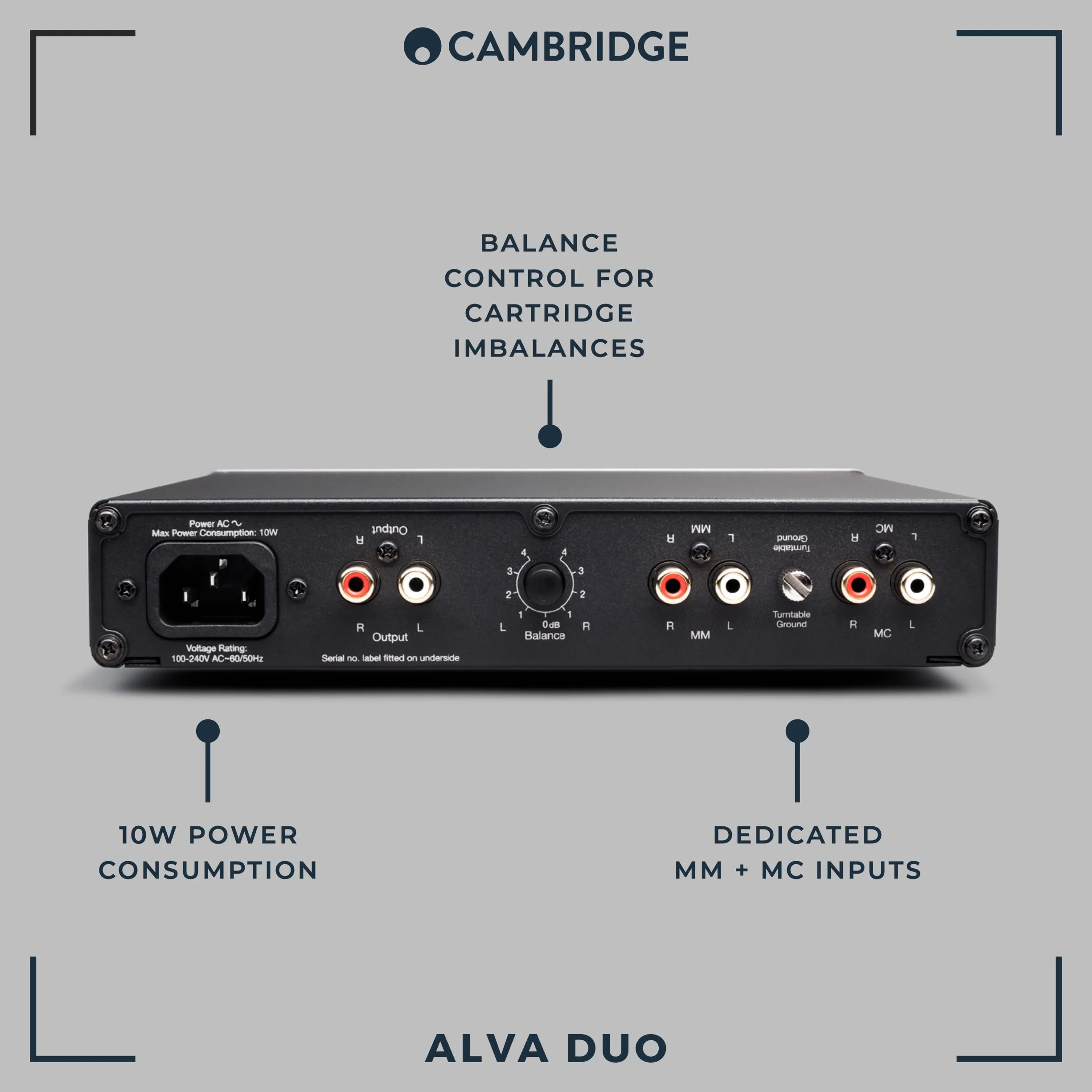 Cambridge Audio Duo Preamplificatore MC MM Phono