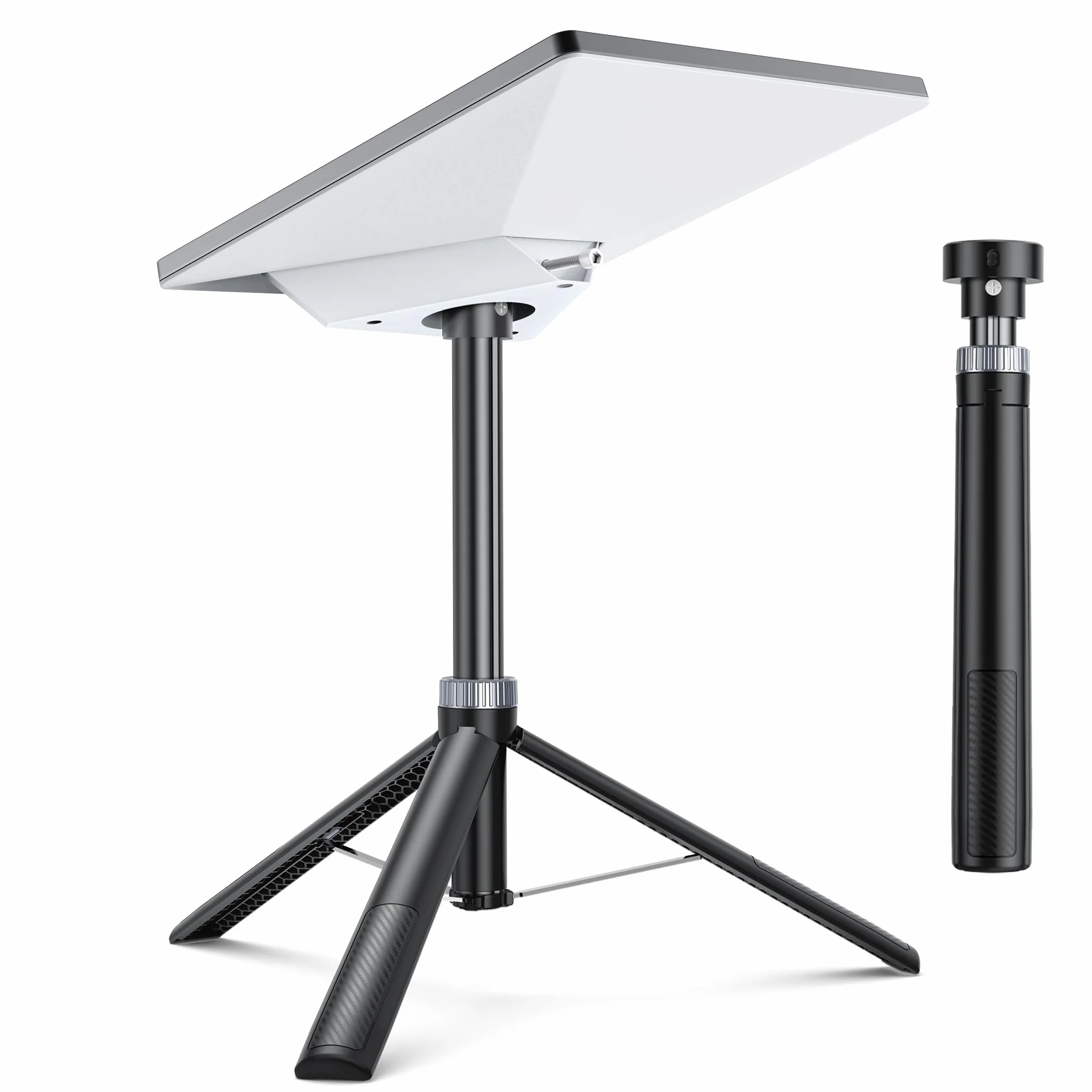 Supporto a Treppiede Portatile per Mini Antenna Satellitare, Compatibile con Starlink Mini, Adattatore in Alluminio Pieghevole per Campeggio e Viaggi