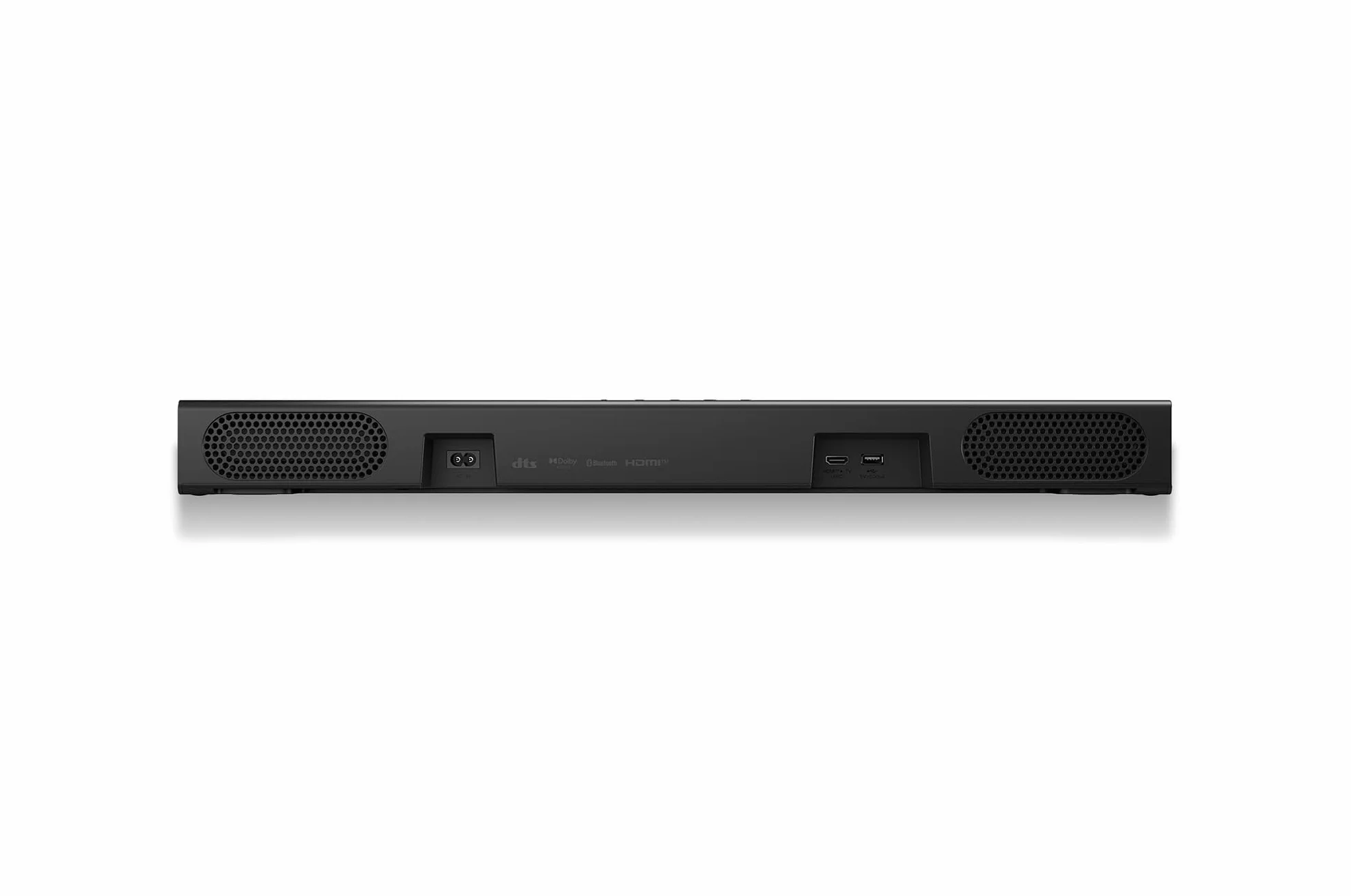 LG S20A - Barra audio intelligente, Bluetooth, 50 W, 2.0 canali, compatta con doppio woofer integrato, Dolby Digital, DTS Digital Surround, nero