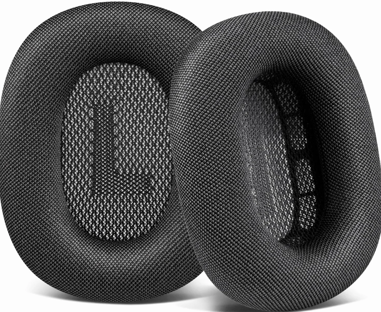 SOULWIT Cuscinetti Auricolari Ricambio per Airpods Max Over-ear Cuffie, Padiglioni Cuffie con Tessuto a Rete Resistente e Schiuma più Morbida