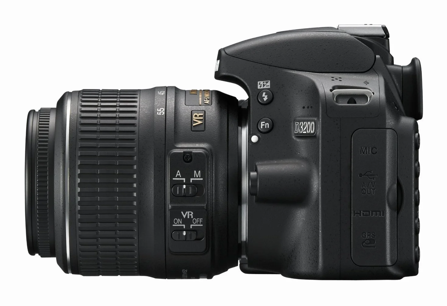Nikon Kit D3200 Fotocamera + Obiettivo AF-S DX 18-55 VR II [Versione EU]