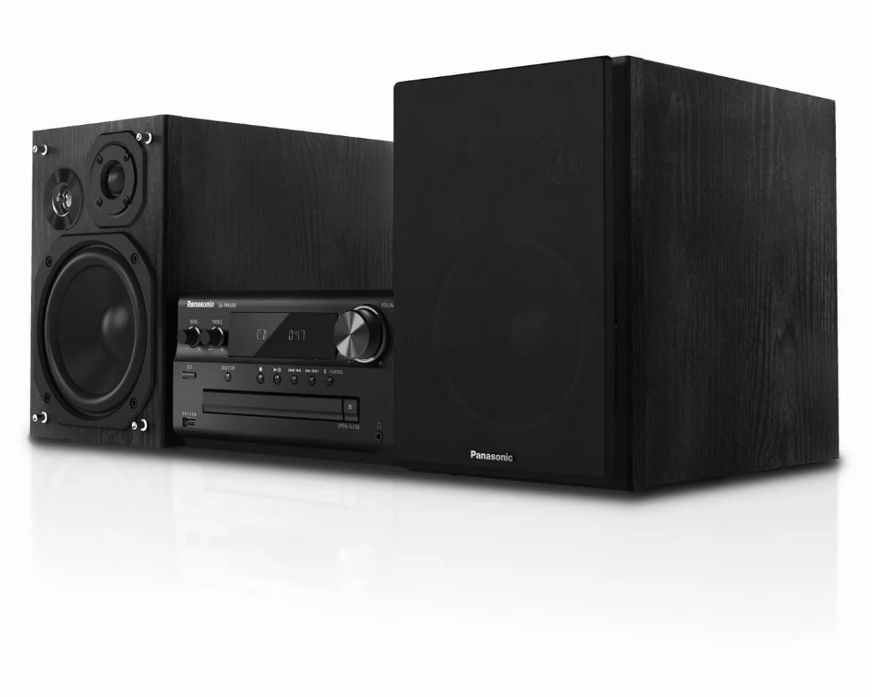 Panasonic SC-PMX92EG-K Sistema Hi-Fi Stereo, Audio High-Res, CD, Bluetooth, FM Radio, DAB+, USB DAC, Nero