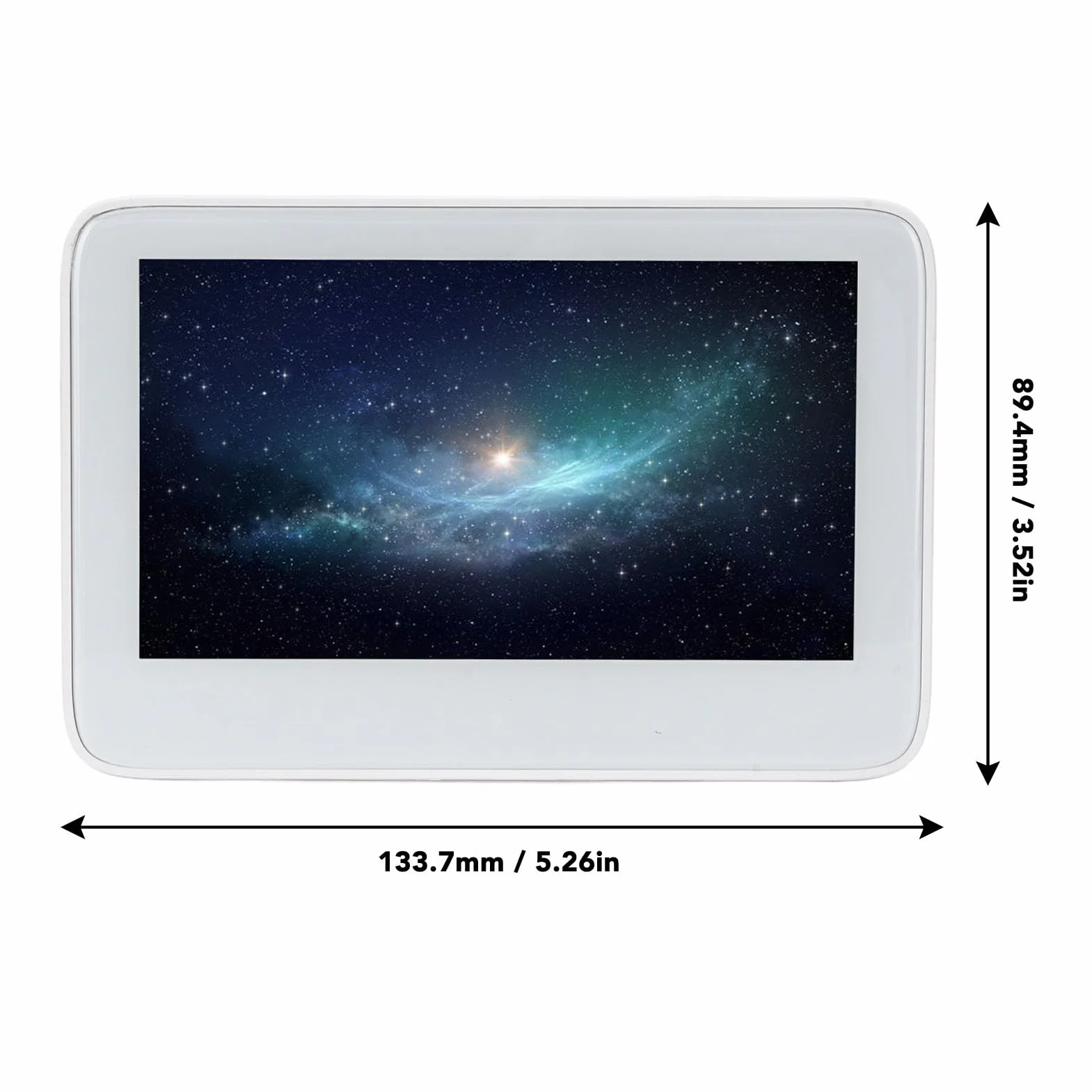 Voce per oculare elettronici Glomora, telecopera telecopica con videocamera 12 MP 4k 5 pollici a schermo TFT oculare elettronico per telescopi astronomici binoculari monoculari