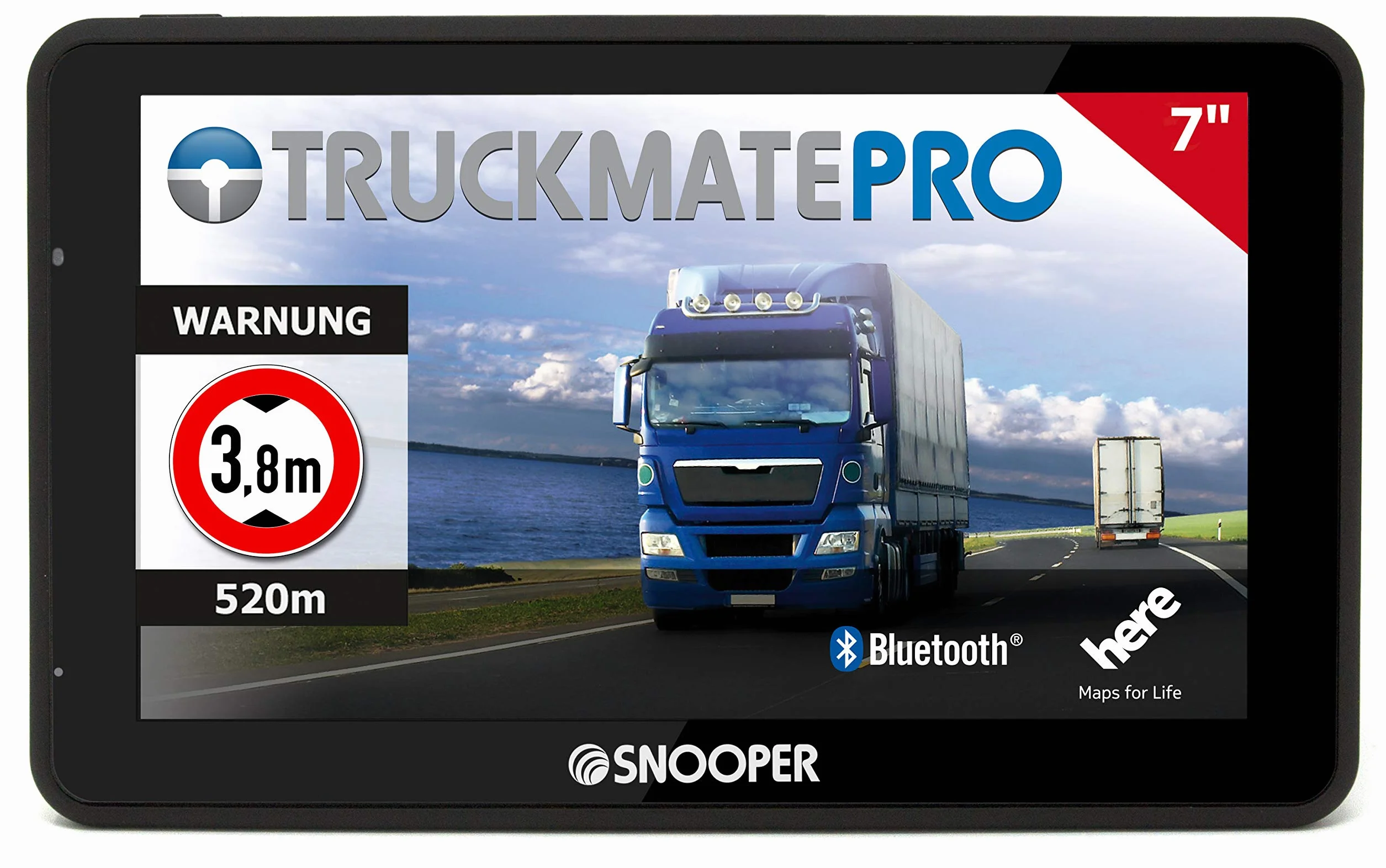 Snooper S6900 Truckmate Pro NATRS69 Navigatore per Camion Schermo Touch 7 Pollici Mappe Gratuite 50 Paesi