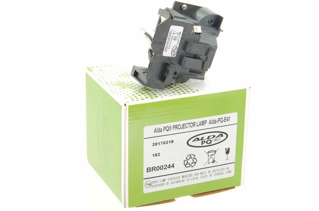 Premium, Lampada per proiettori compatibile con EPSON EB-S62, EB-X6, EB-X62, EH-TW420, EMP-S5, EMP-S52, EMP-X5, EMP-X52, H284B, V13H010L41, ELPLP41, Lampada con alloggiamento