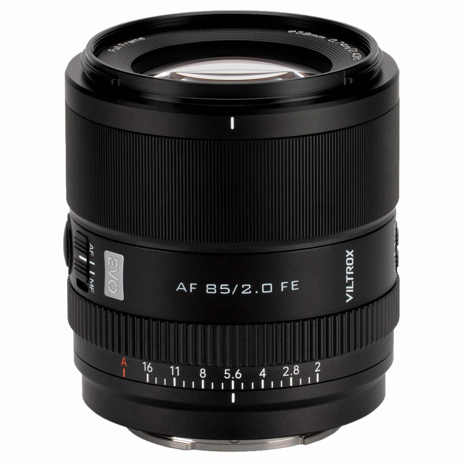 VILTROX 85mm F2.0 FE,AF 85mm f2.0 EVO Obiettivo Autofocus per Attacco Sony E,Full frame Compatibile con Sony a7Ⅲ a7RⅢ a7RⅣ FX3 A7RⅤ A93 a6500 ZV-E10 FX30 A6700