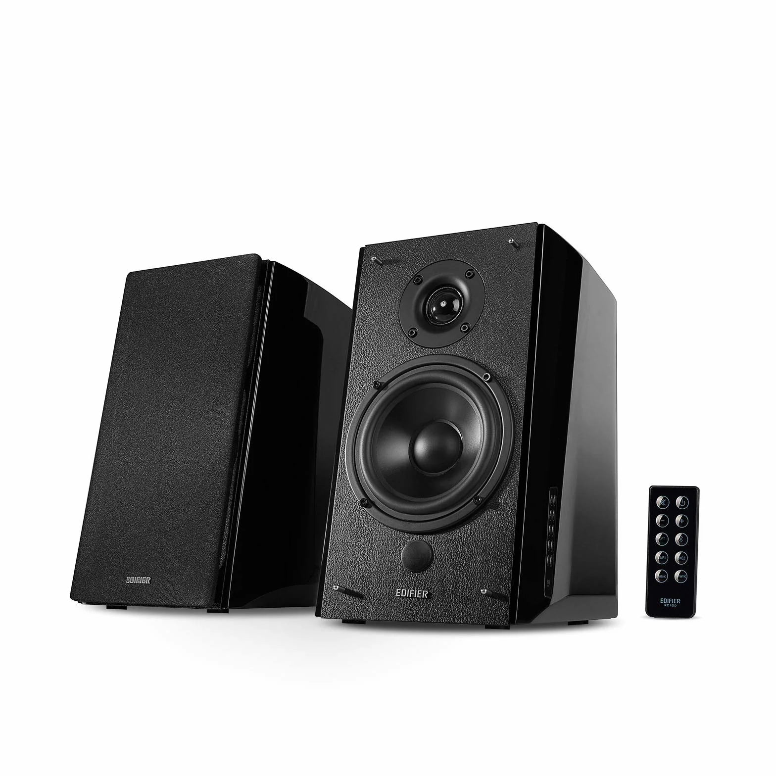 Edifier R2000DB Bluetooth Alimentati Diffusori da Scaffale Monitor Studio Nearfield 120W RMS Nero