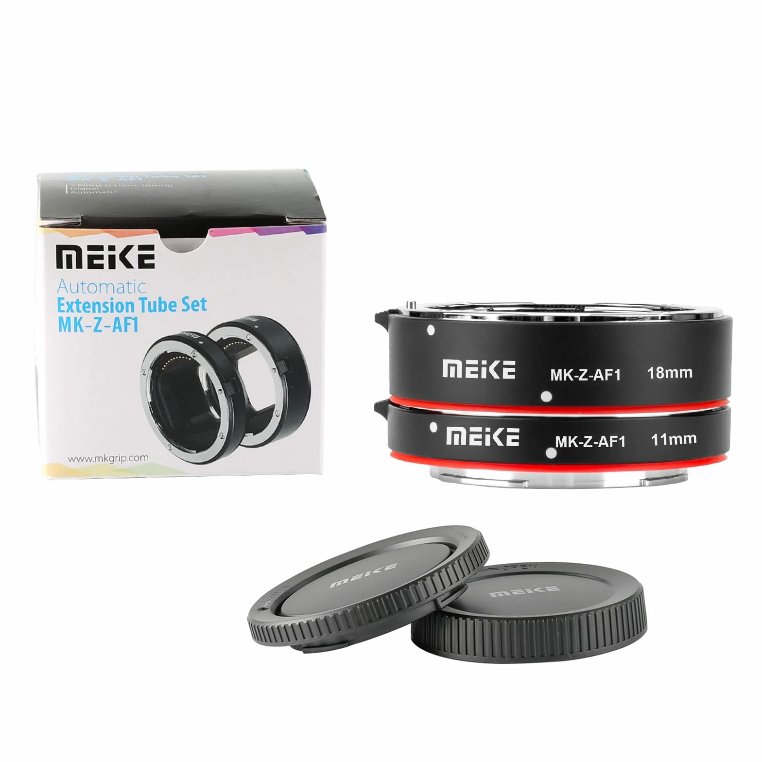 Meike MK-Z-AF1 - Anello adattatore per tubo macro autofocus (11 mm + 18 mm), compatibile con Nikon Z5 Z6 Z7 Z50
