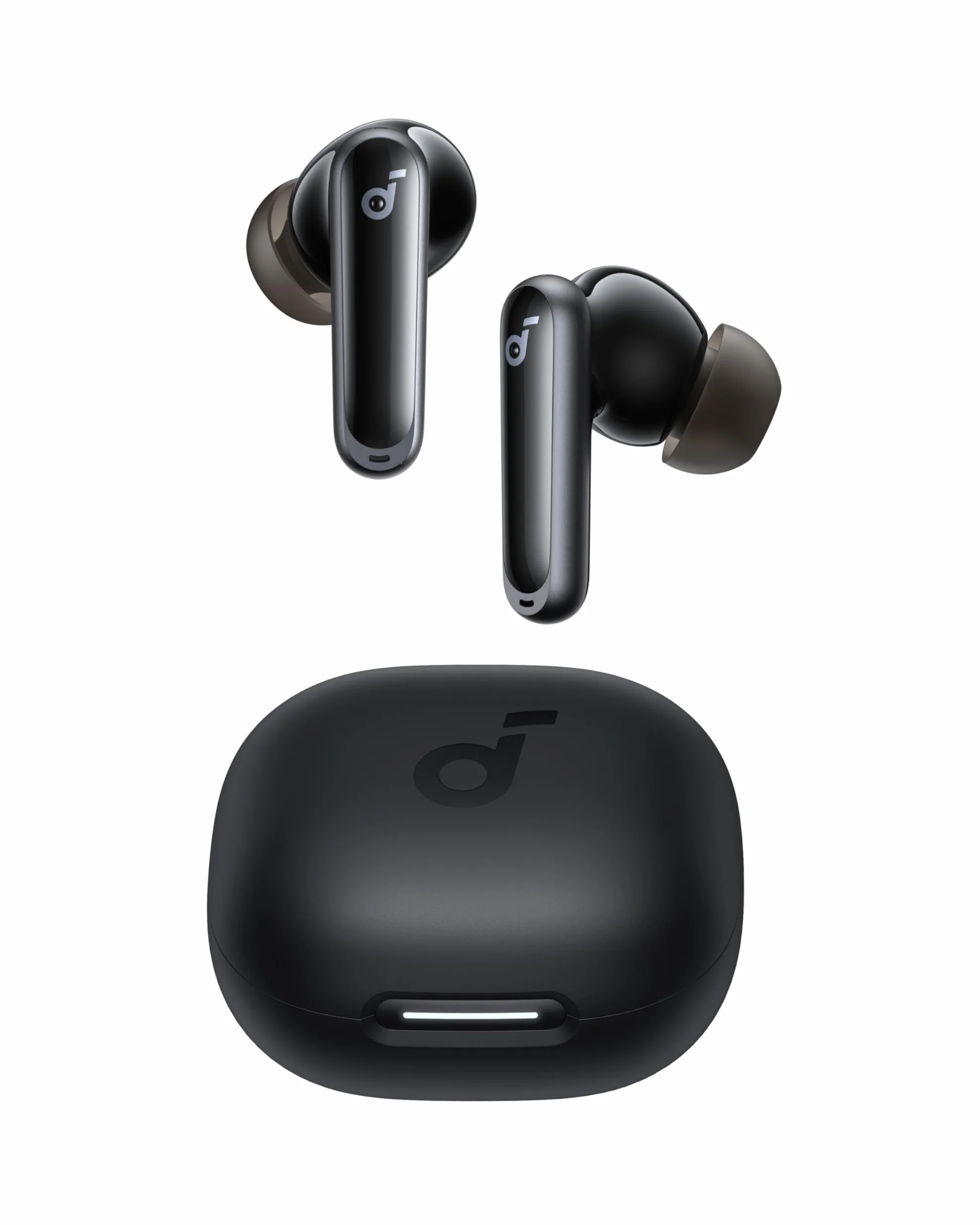 Soundcore by Anker P40i Cuffie Bluetooth Wireless con Cancellazione Rumore per Ogni Ambiente, Forti Bassi, Riproduzione 60H, Case e Supporto Telefono 2 in 1, IPX5, Carica Wireless, Bluetooth 5.3