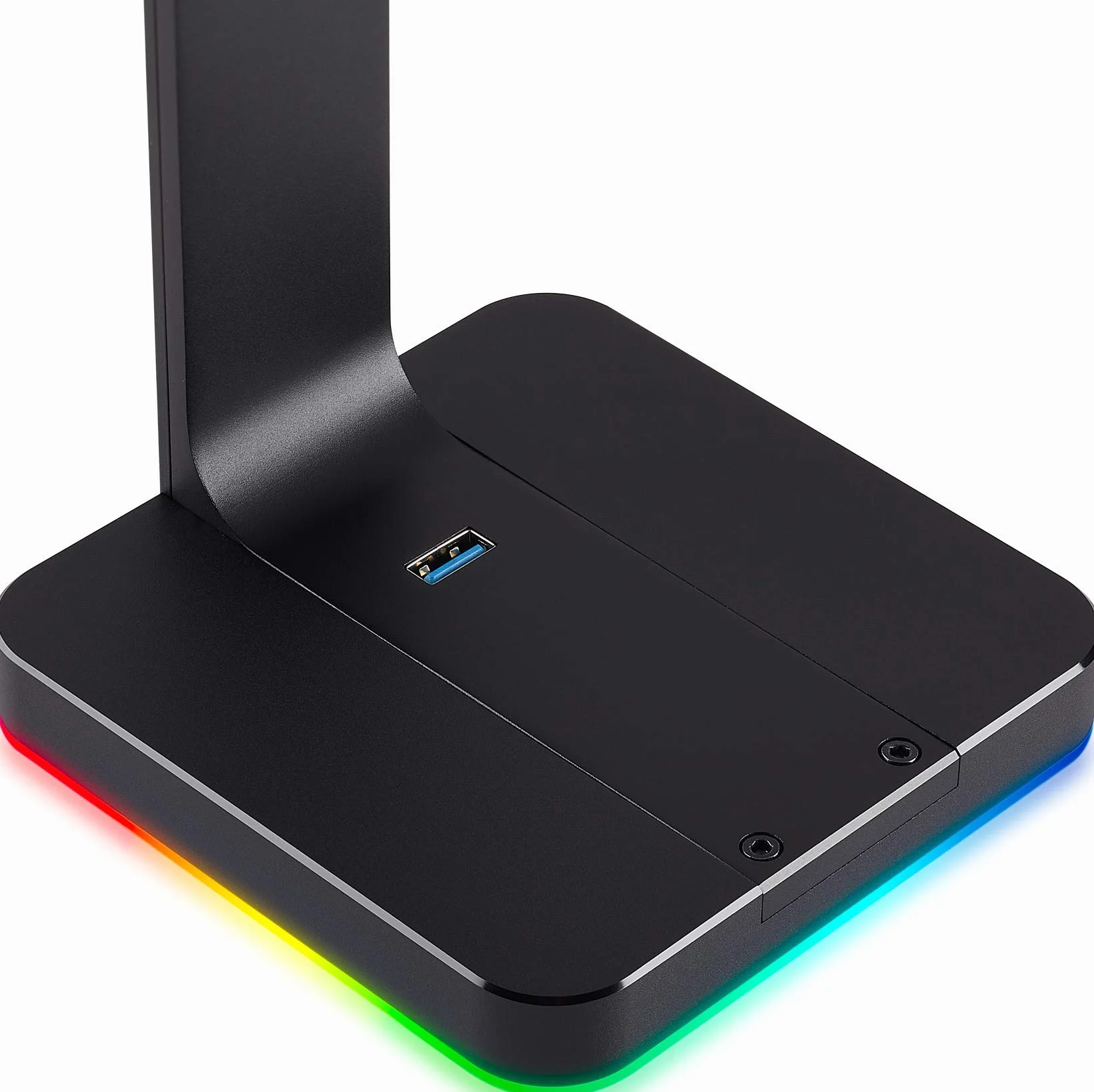 Corsair ST100 RGB Porta Cuffie Premium con Scheda Audio 7.1 Surround Integrata, Nero