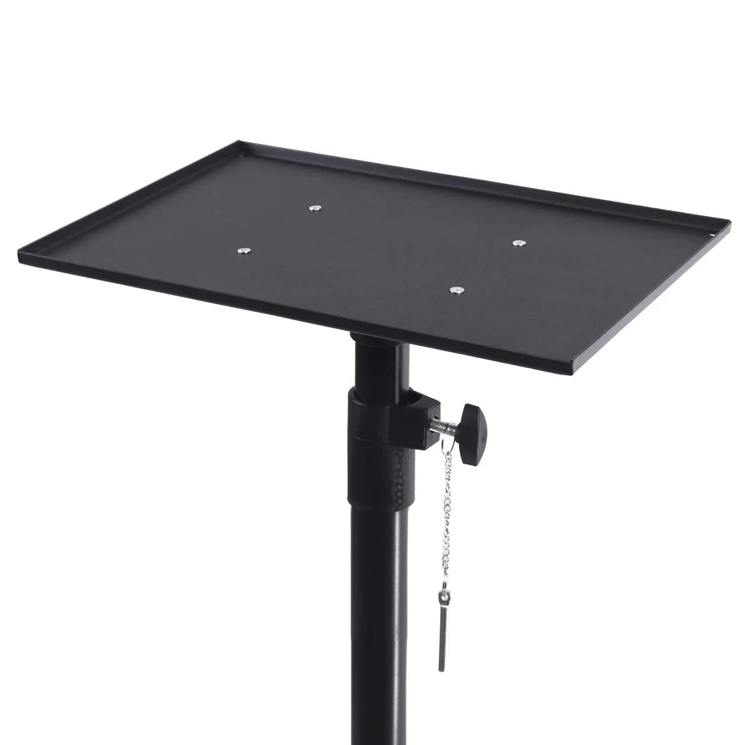 Maclean MC-953 Supporto per proiettore portatile e regolabile Stand in acciaio, regolabile in altezza 108-185 cm Supporto da Pavimento Regolabile