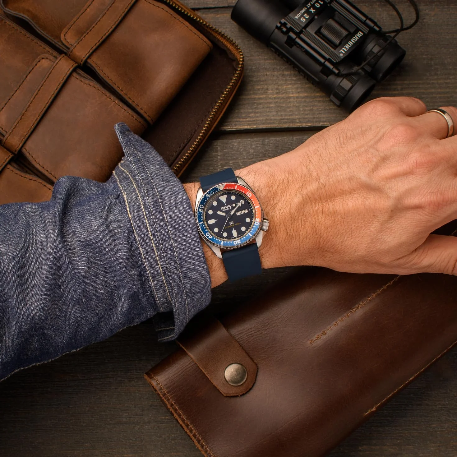 Archer Watch Straps Cinturino in silicone per orologio a sgancio rapido