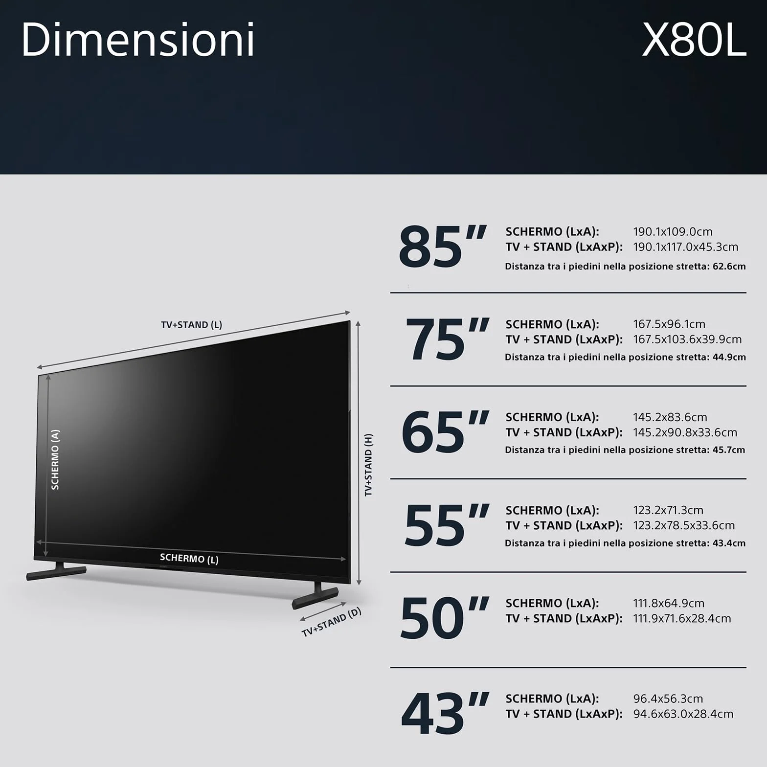Sony BRAVIA KD-65X80L LED 4K HDR Google TV