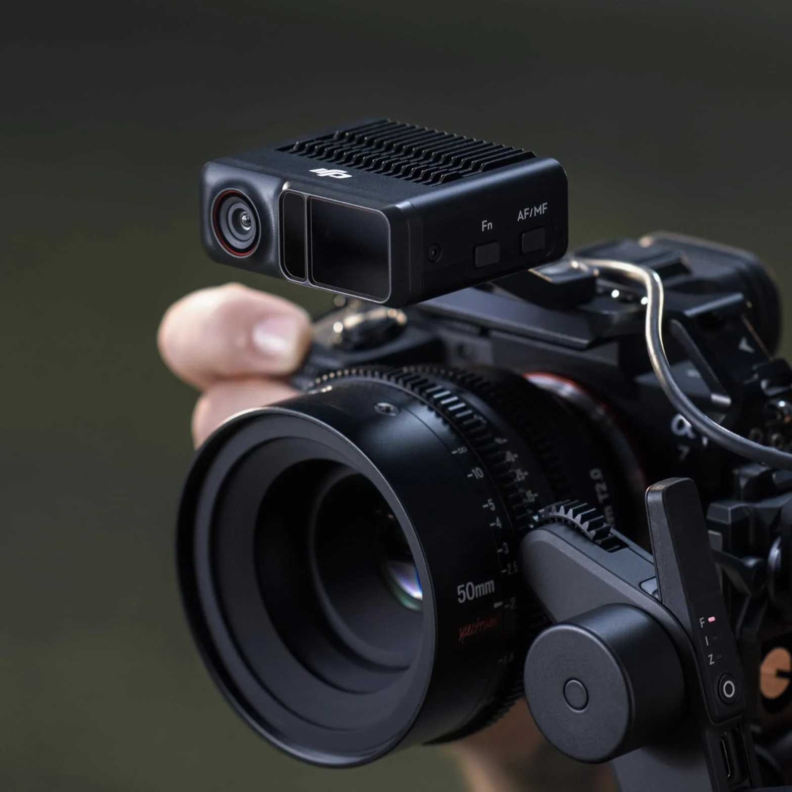 LiDAR per DJI Focus Pro, Compatibilità: DJI RS 4 Pro, DJI RS 3 Pro, Impugnatura per DJI Focus Pro