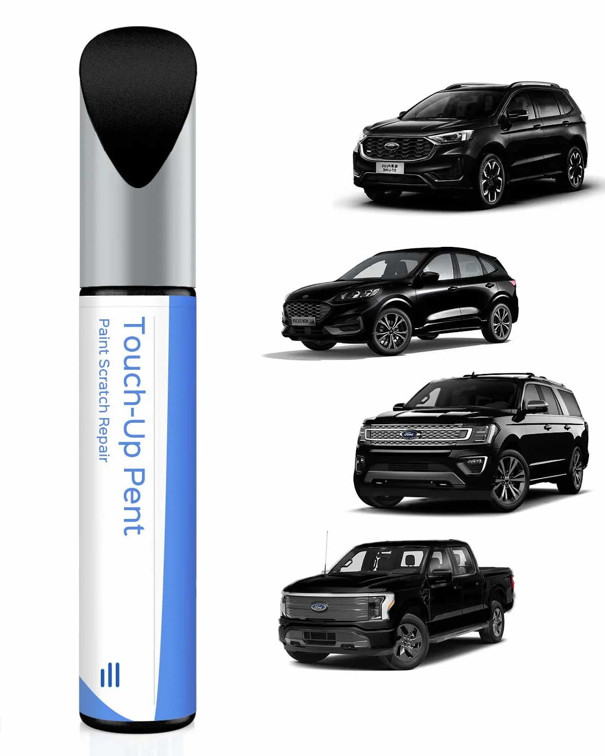 Ford UM Agate Penna per ritocco nero metallizzato compatibile scheggiature graffi