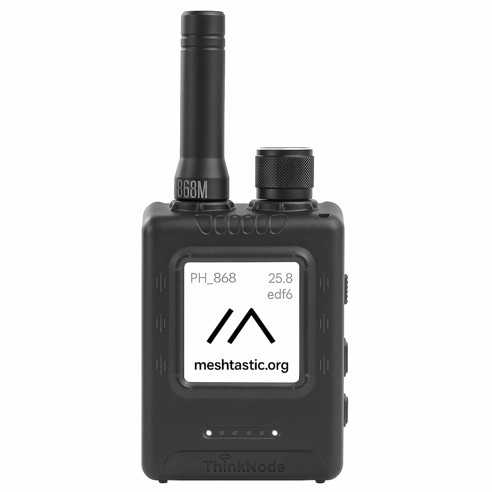 ELECROW Trasmettitore LoRa Meshtastic con GPS e ESP32-S3 – ThinkNode M5 Schermo EPD da 1,54 Pollici con Custodia, Modulo Wireless SX1262 da 868 MHz, Batteria da 1200 mAh per Rete Meshtastic