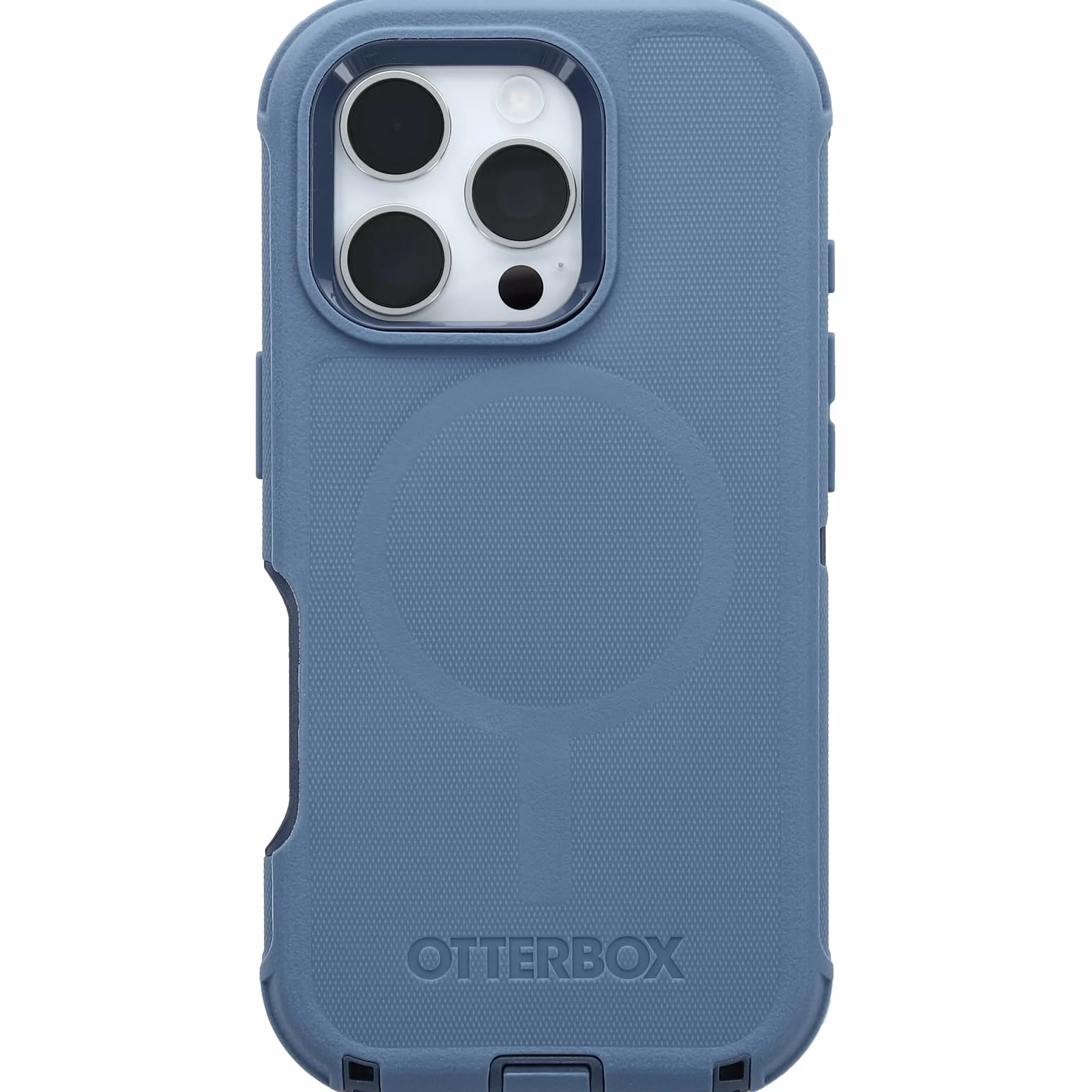OtterBox Cover Defender Series MagSafe per iPhone 16 PRO, Custodia Protettiva Antiurto, a Prova di Caduta, Protezione Estrema, Testata 7X Norme Mil-Std 810G, Blu, Senza Retail Package