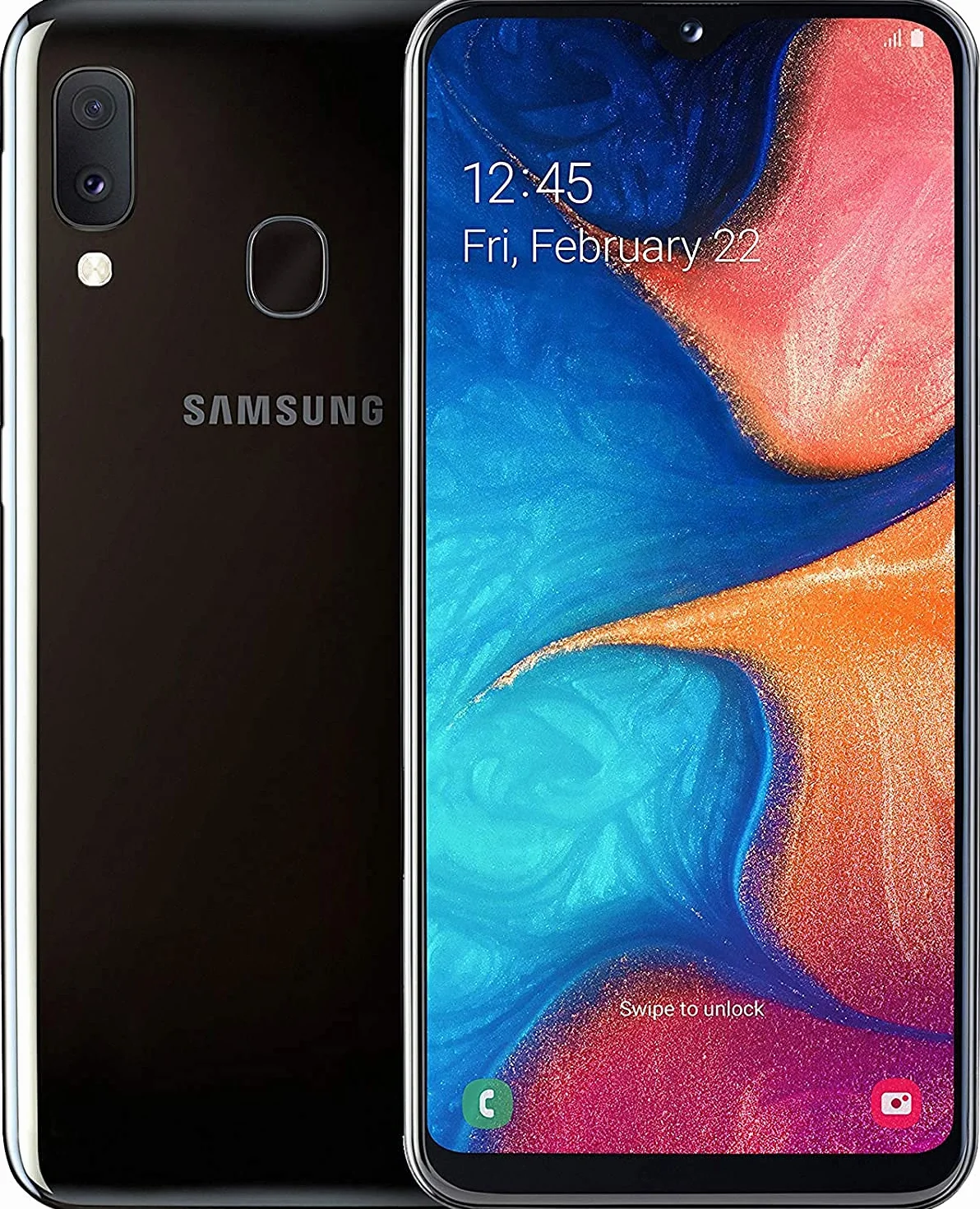 2019 Samsung Galaxy A20e Dual SIM, 32GB, Nero (Ricondizionato)