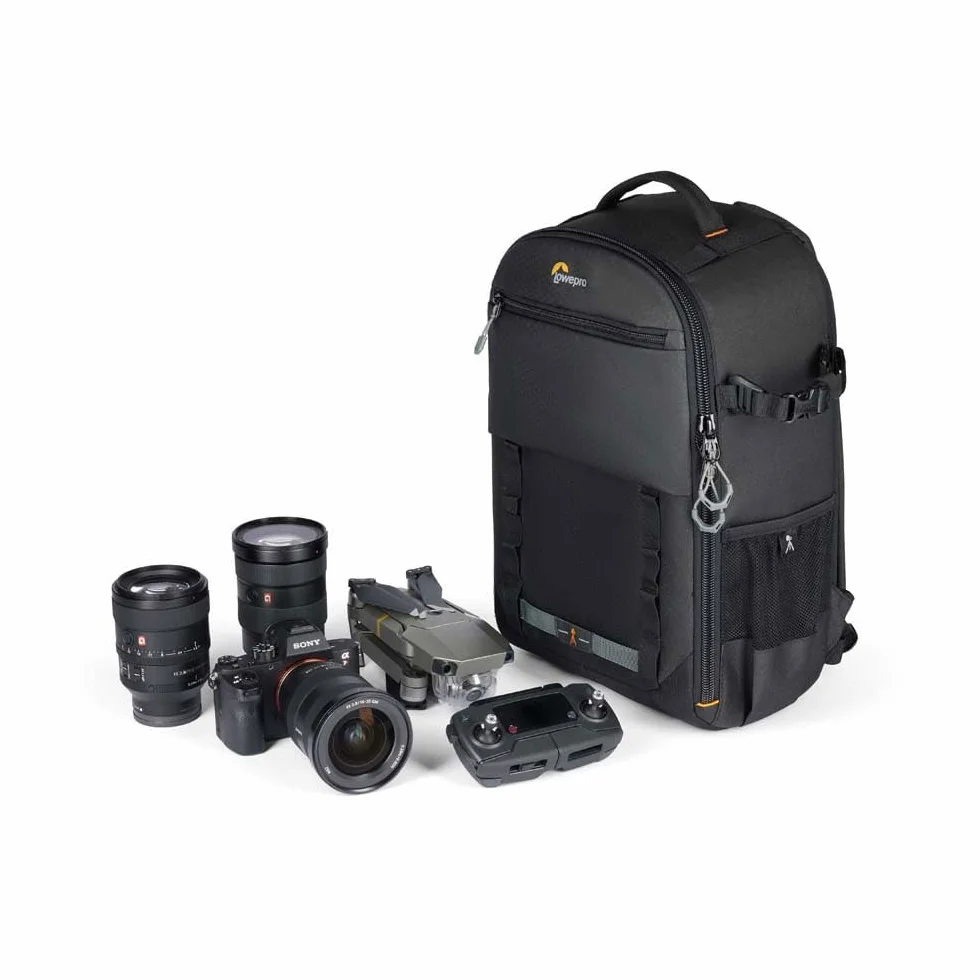 Lowepro Adventura BP 300 III, Zaino Fotocamera con Supporto Treppiede, Tasca per Laptop da 13", Accesso Frontale, Compatibile con la Serie Sony Alpha 7-9, Nero