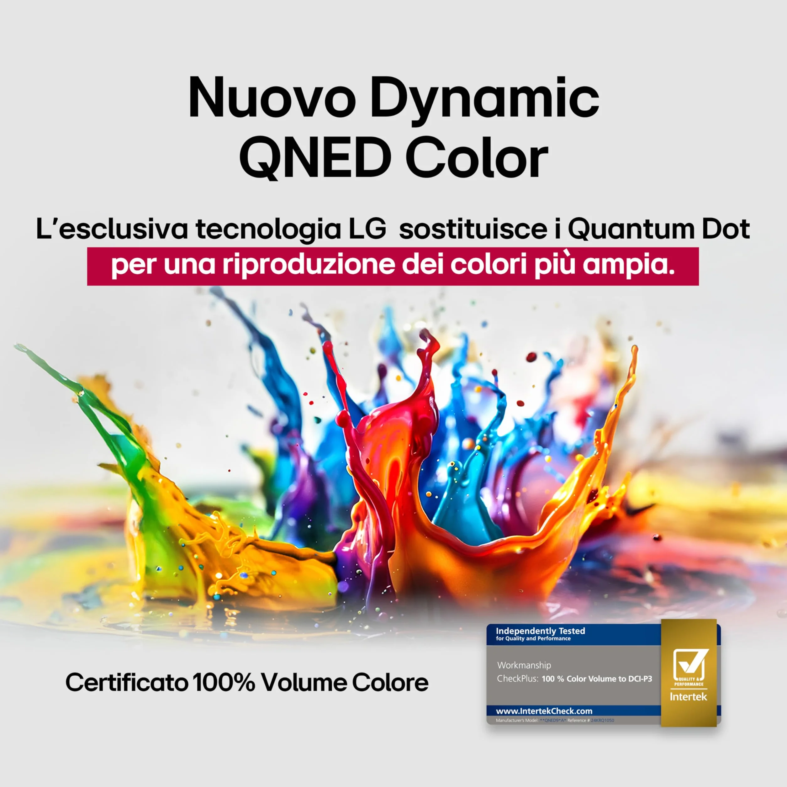 LG QNED AI QNED70 Smart TV 55 pollici 4K, Processore α7 Gen8, Dynamic QNED Color, webOS con AI e telecomando puntatore AI, Gaming con VRR 4K@60Hz, 55QNED70A6A 2025