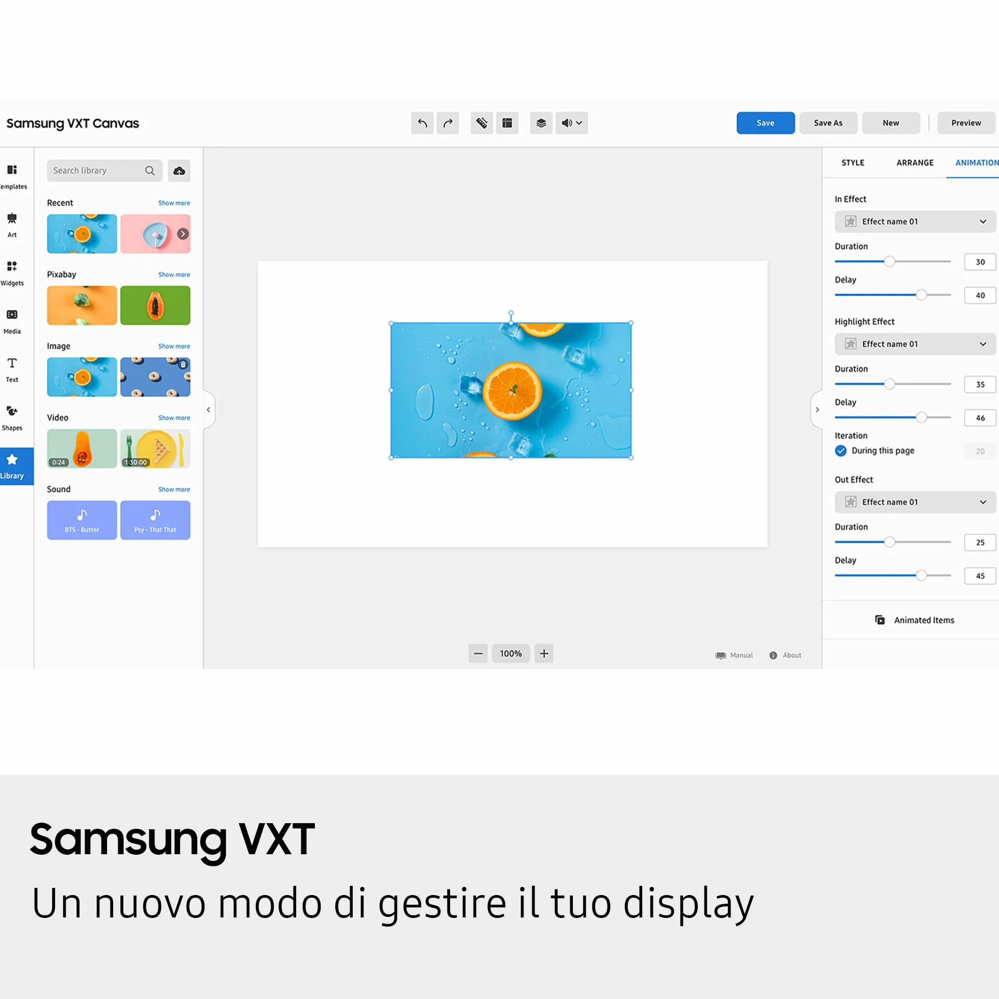 Samsung Business TV Serie BEF-H da 50", UHD 3840x2160 con Funzionalità HDR10+, Tizen, HDMI, USB, Bluetooth, WiFi, Accesso Remoto
