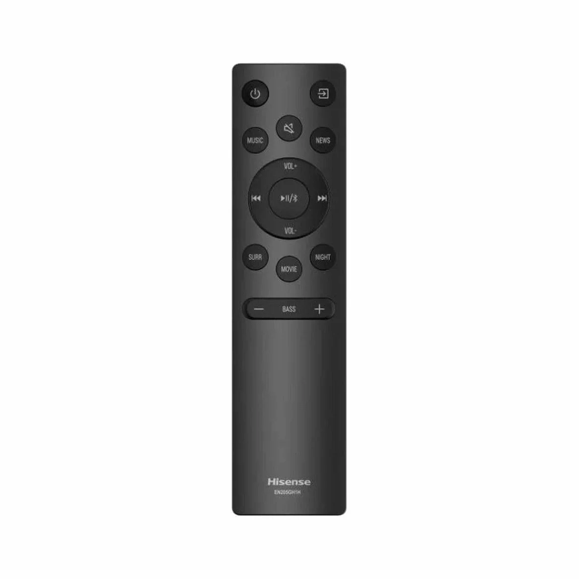 Hisense HS205G Soundbar 2.0, 120W, Supporta Dolby Digital e DTS Virtual: X, Bluetooth BT4.2, HDMI, USB, Porte HDMI eARC, CEC, Ingresso audio di linea (3,5 mm)