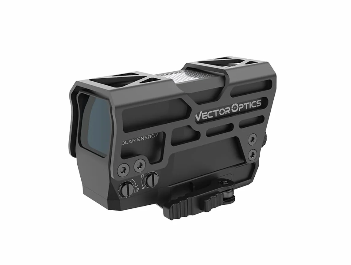 Vector Optics SCRD-S67 Frenzy Plus 1 x 31 x 26 visiera solare Rotpunkt per sport, airsoft e caccia, fucile ad aria compressa, visiera riflettente, Red Dot