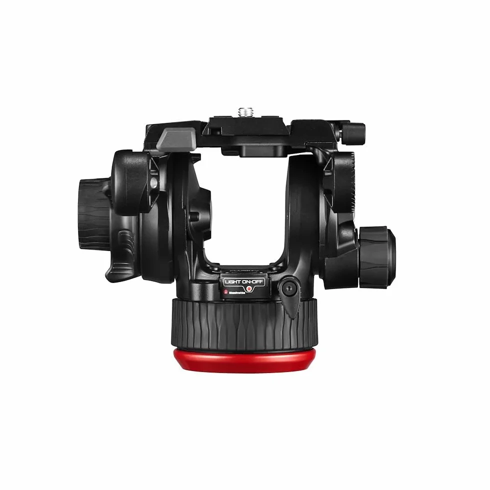 Manfrotto Kit Treppiede con Testa Video Fluida Manfrotto 504X e Treppiede Doppio Tubo in Alluminio, con Stabilizzatore Centrale, per Reflex, Mirrorless,Camcoder, con Sacca per Trasporto, Portata 12 kg