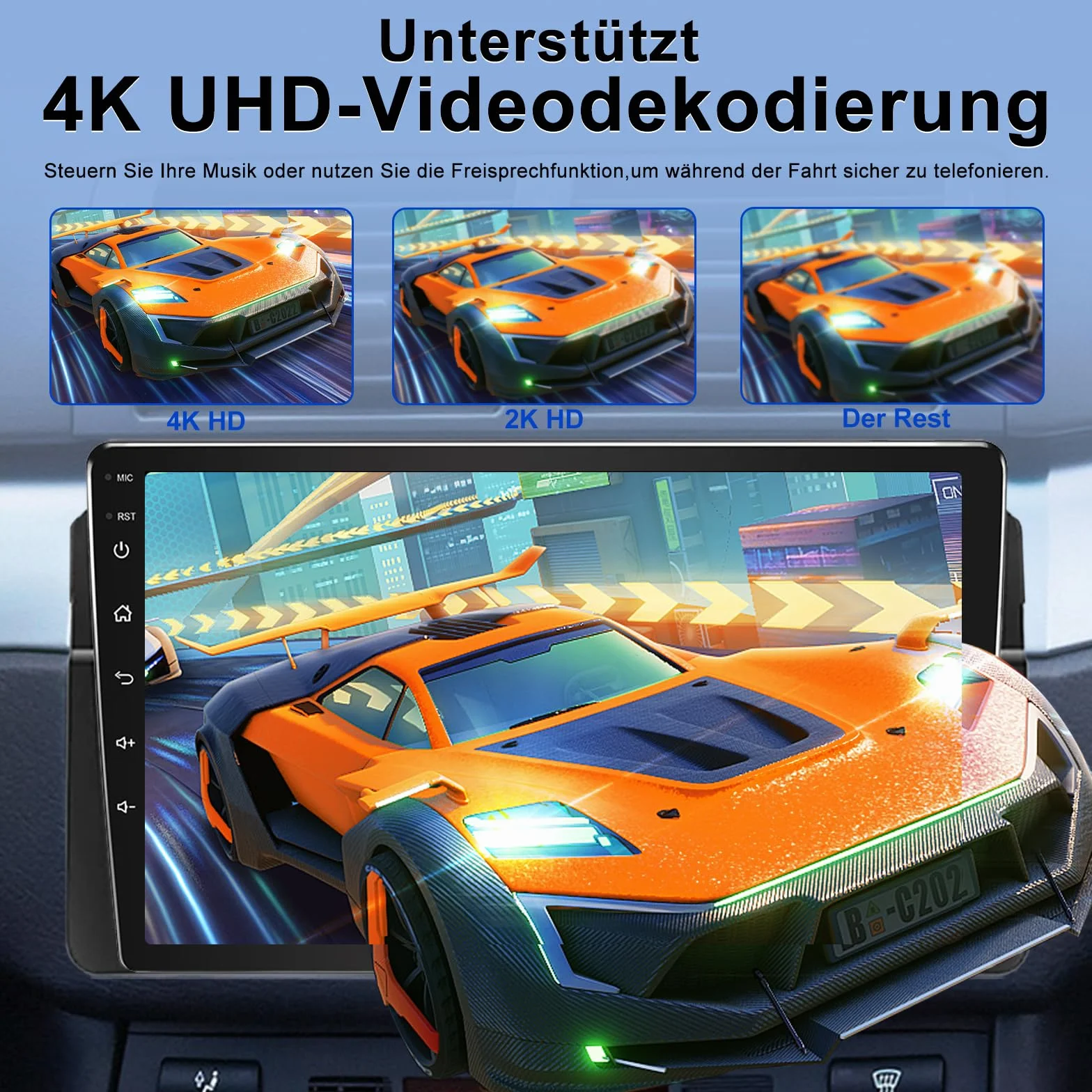 Autoradio 4 + 64 GB Android 13 per BMW Serie 3 E46 1999-2005 con Wireless Carplay Android Auto 9 pollici GPS Navigazione per Auto BMW E46 Radio Bluetooth WiFi DSP SWC