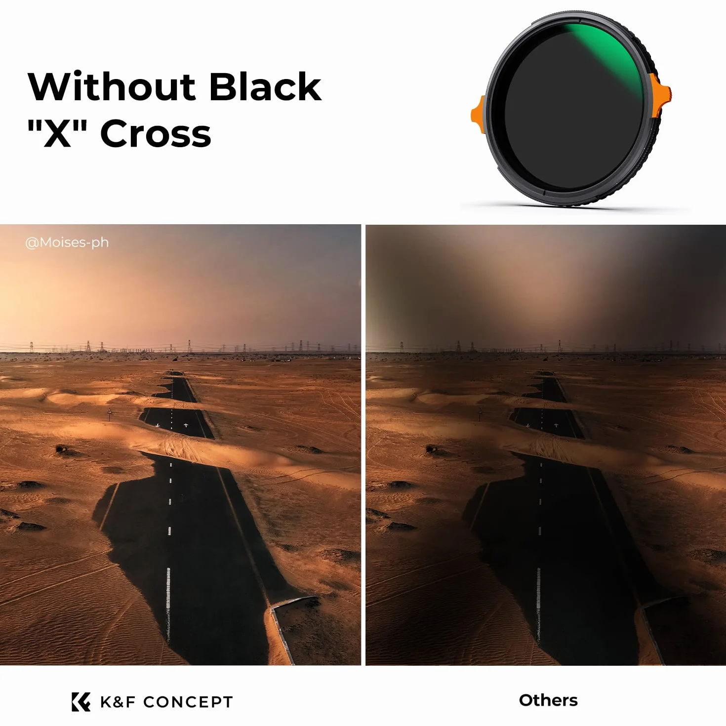 K&F CONCEPT Nano-Xcel 67mm Filtro Polarizzatore Circolare & Variabile ND4-64 (2-6 Passi), 2 In 1 Filter ND4-64 e CPL con Custodia in Vetro Ottico con Rivestimento a 28 Strati