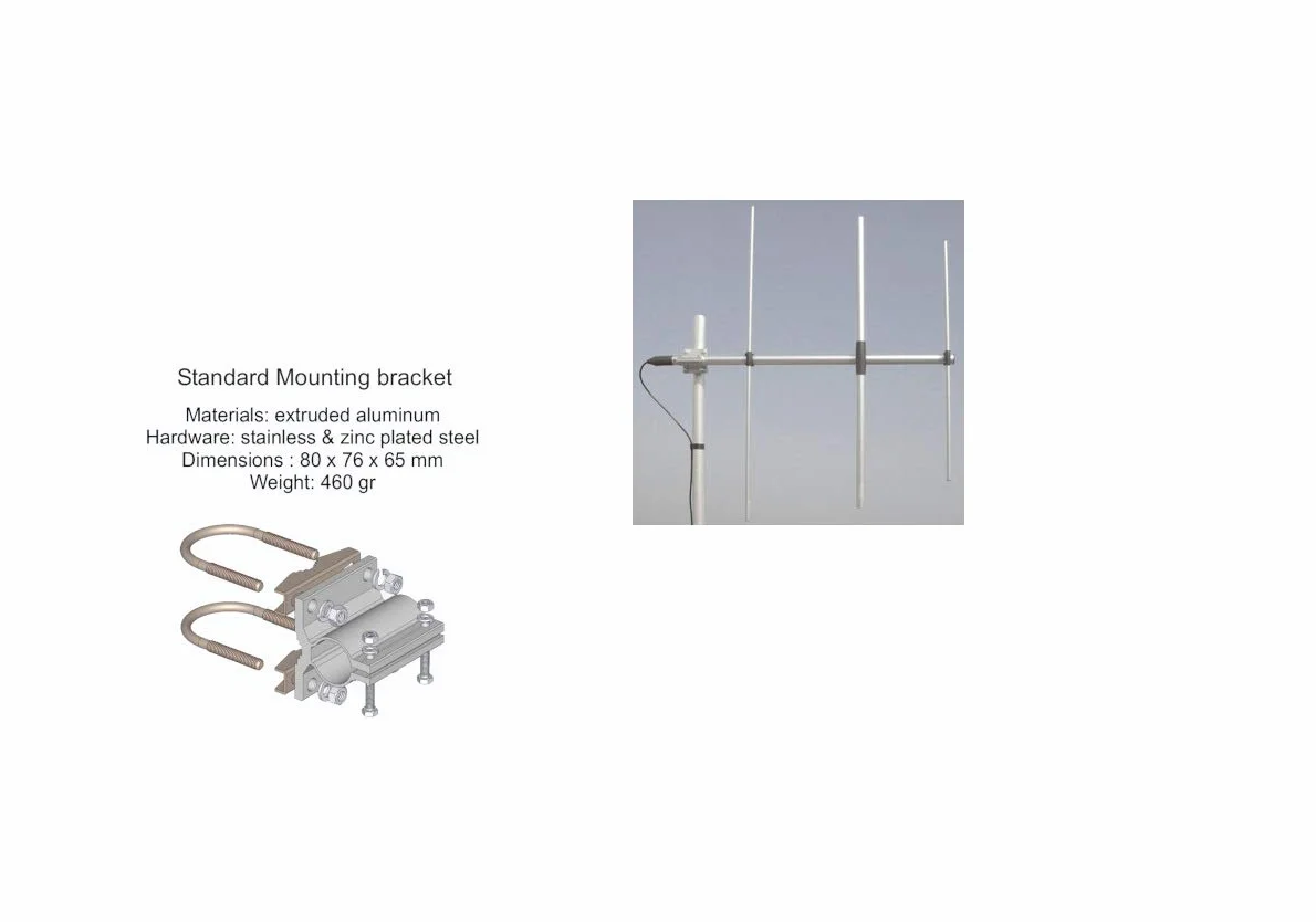 SIRIO WY155-3N ANTENNA DIRETTIVA 3 ELEMENTI YAGI VHF 155-175 MHz NESSUNA TARATURA RICHIESTA