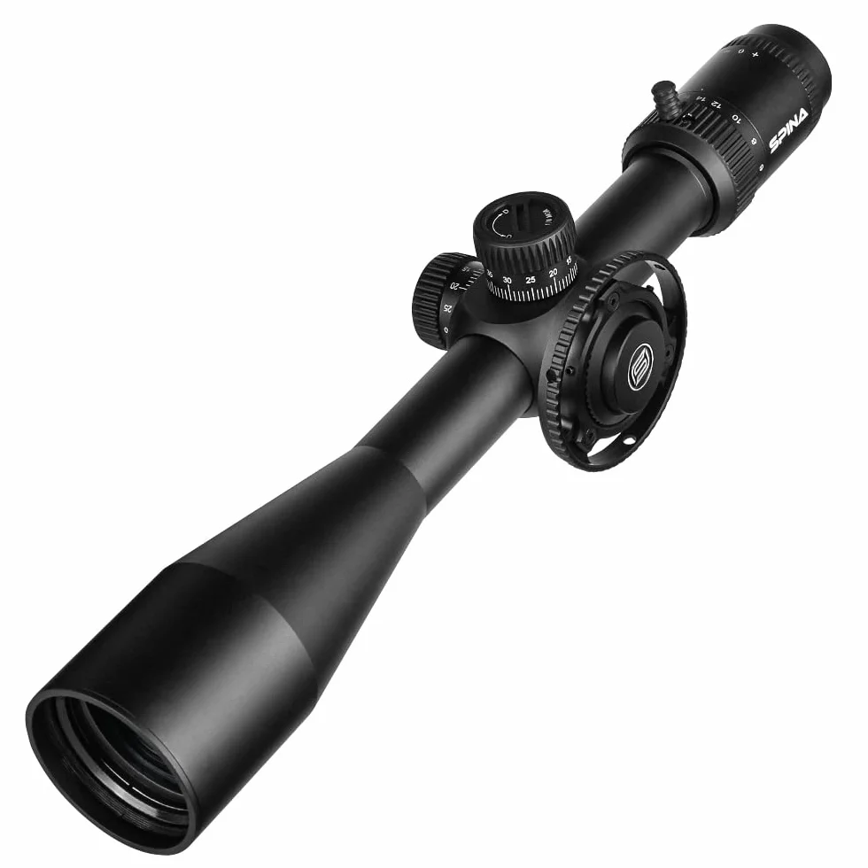 SPINA OPTICS 6-24X50 Primo Piano di Focalizzazione Telescopico Rifle Scope MIL Dot Reticolo Caccia
