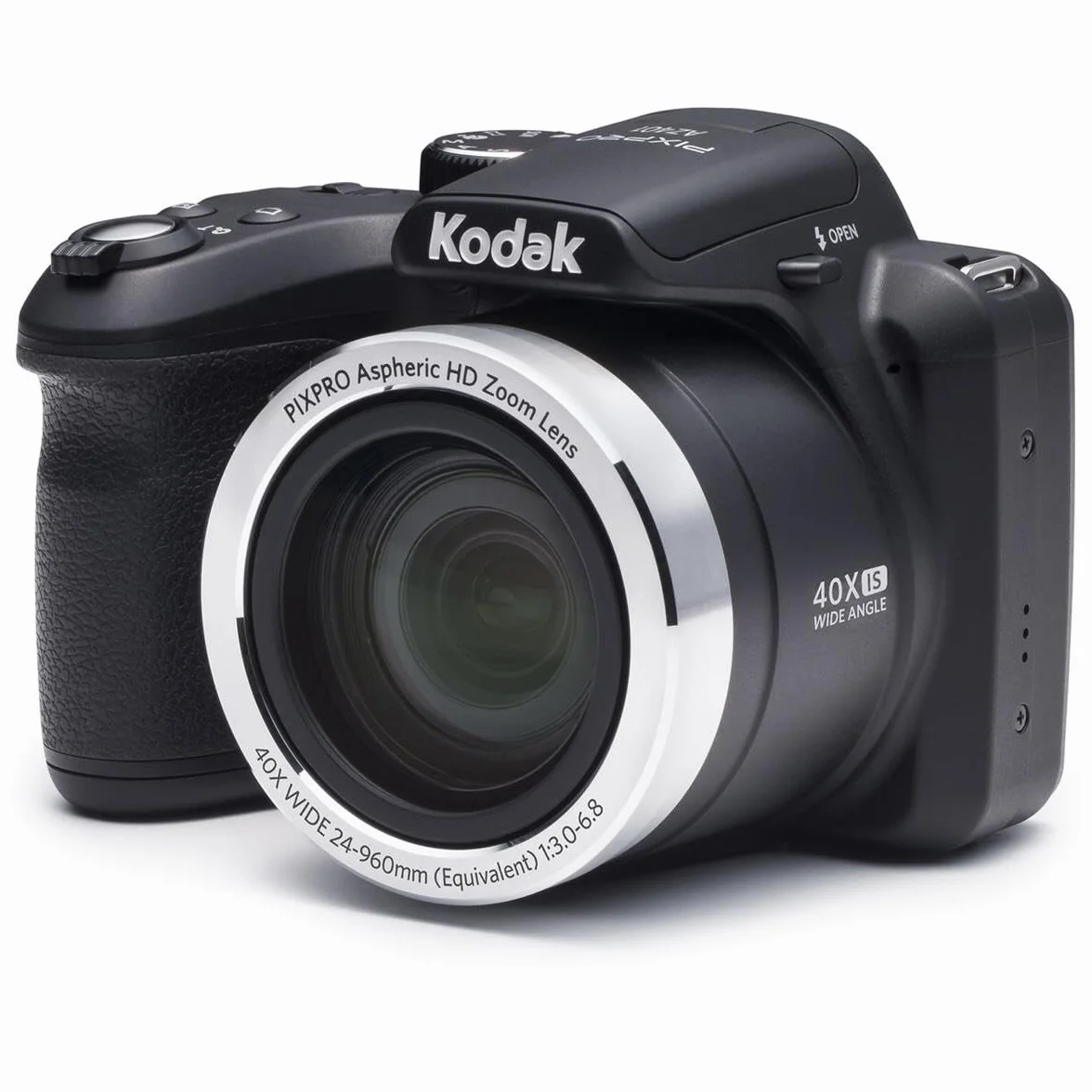 Kodak AZ401 - Fotocamera digitale con schermo LCD da 3", colore: Nero