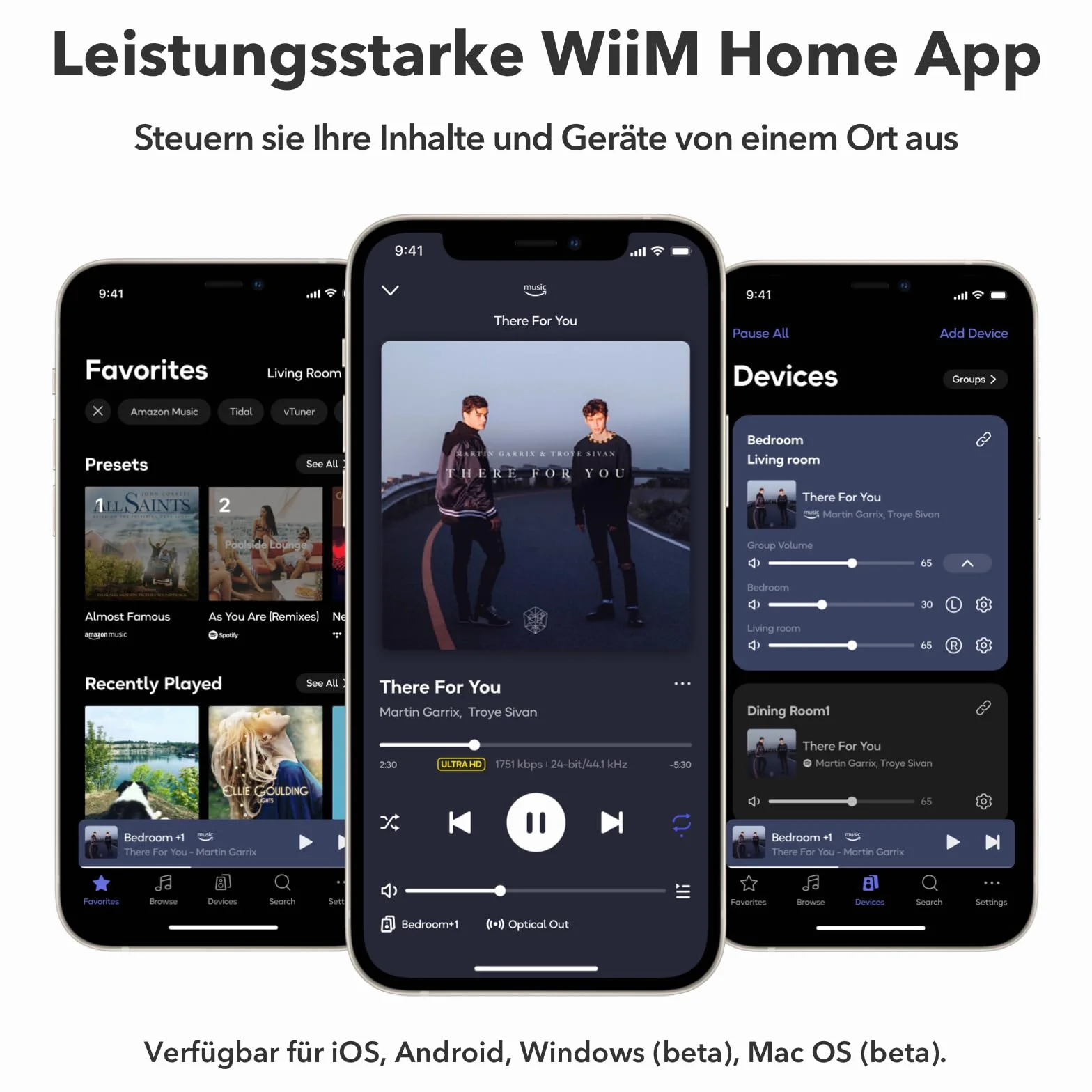 WiiM Pro AirPlay 2 Ricevitore Bluetooth WiFi Multiroom Streamer Audio Hi-Res